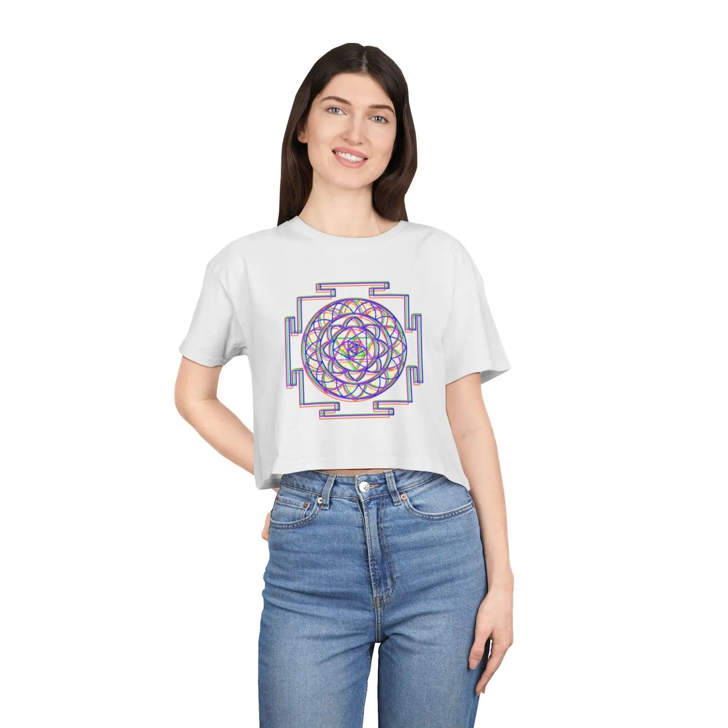 Essence Unbound Crop Tee Printify