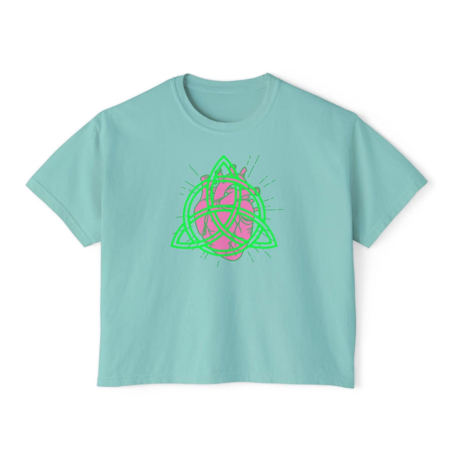 Eternal Bloom Boxy Tee Printify