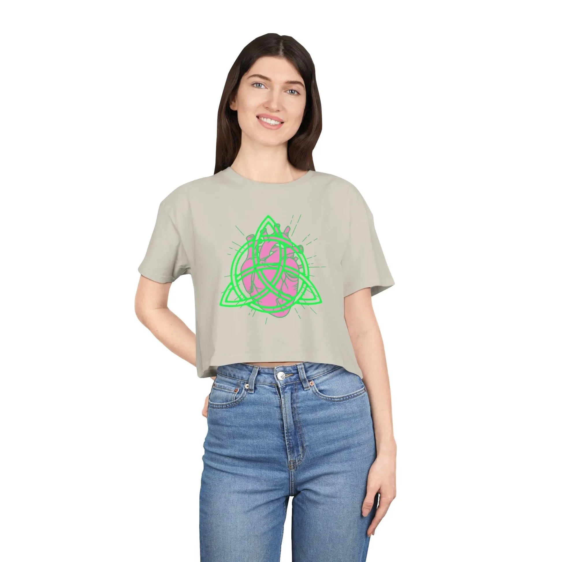 Eternal Bloom Crop Tee Printify