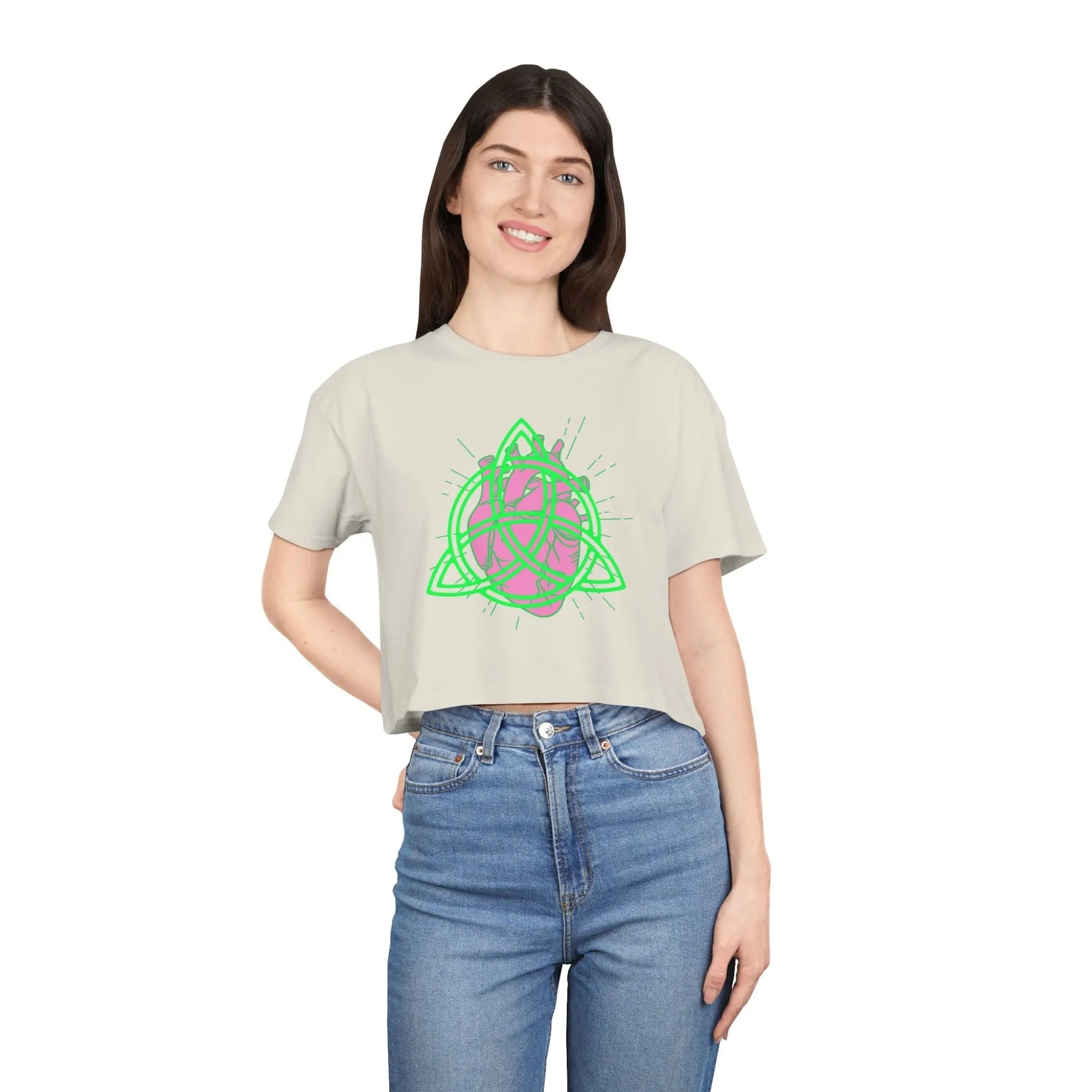 Eternal Bloom Crop Tee Printify