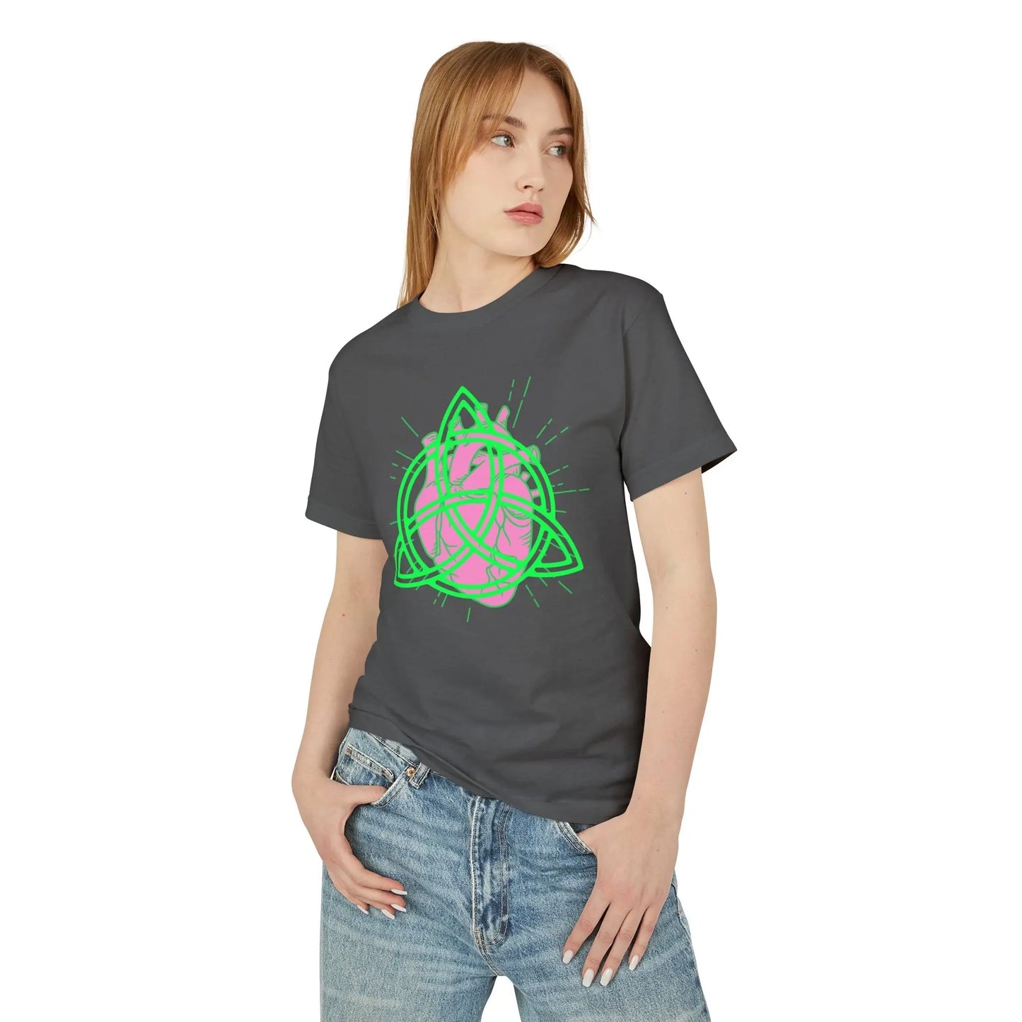 Eternal Bloom Garment-Dyed Heavyweight Cotton Tee - Witchy Things