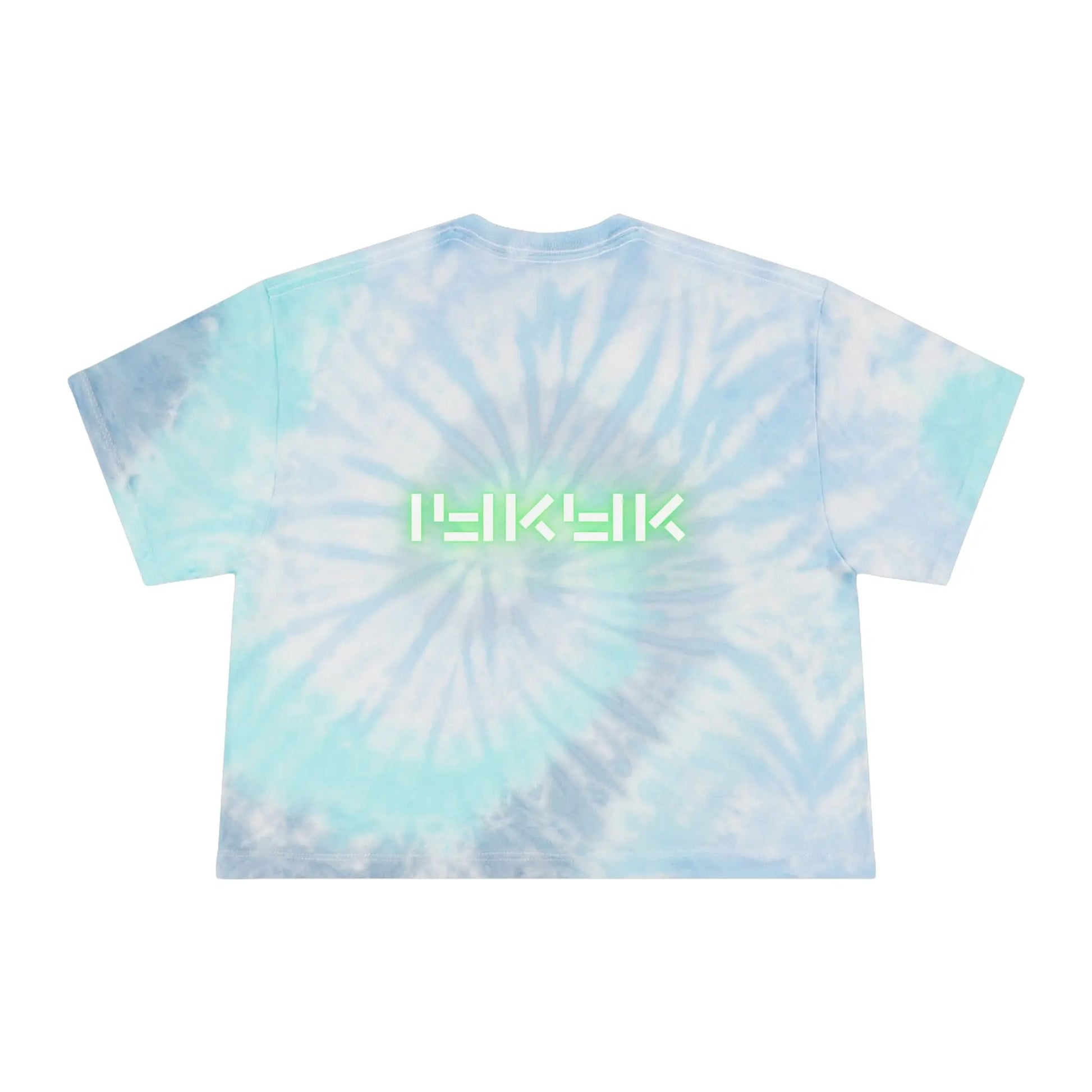 Eternal Bloom Tie-Dye Crop Tee Printify