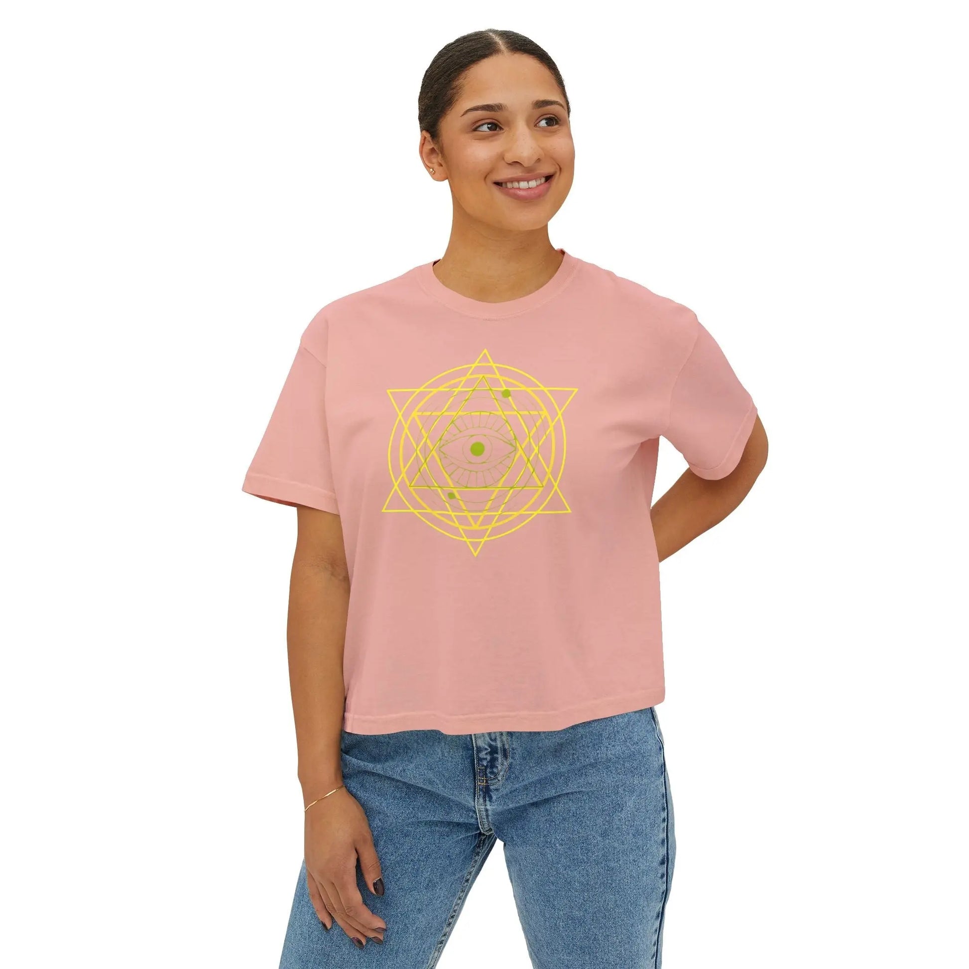 Inner Star Boxy Tee Printify