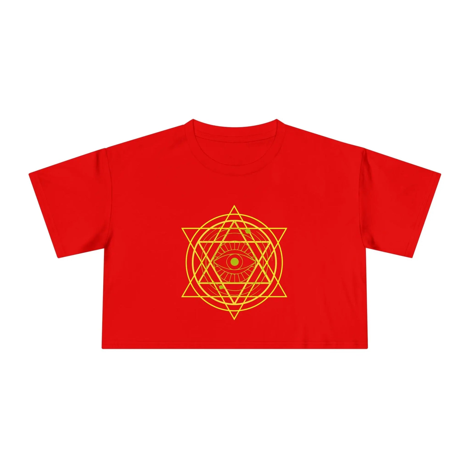 Inner Star Crop Tee Printify