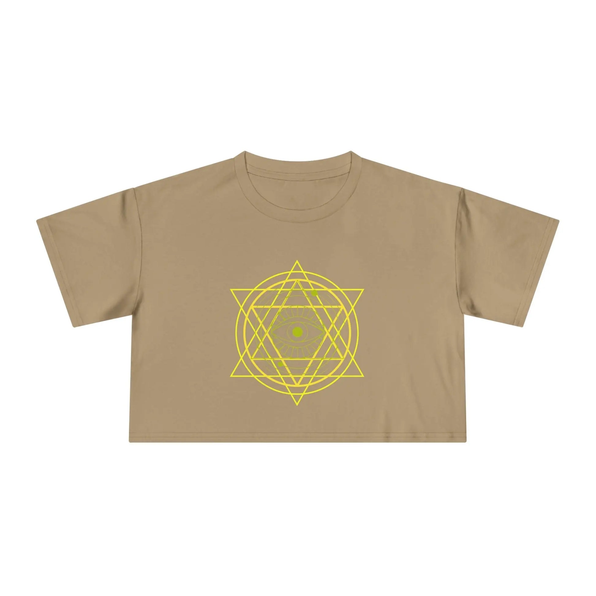 Inner Star Crop Tee Printify