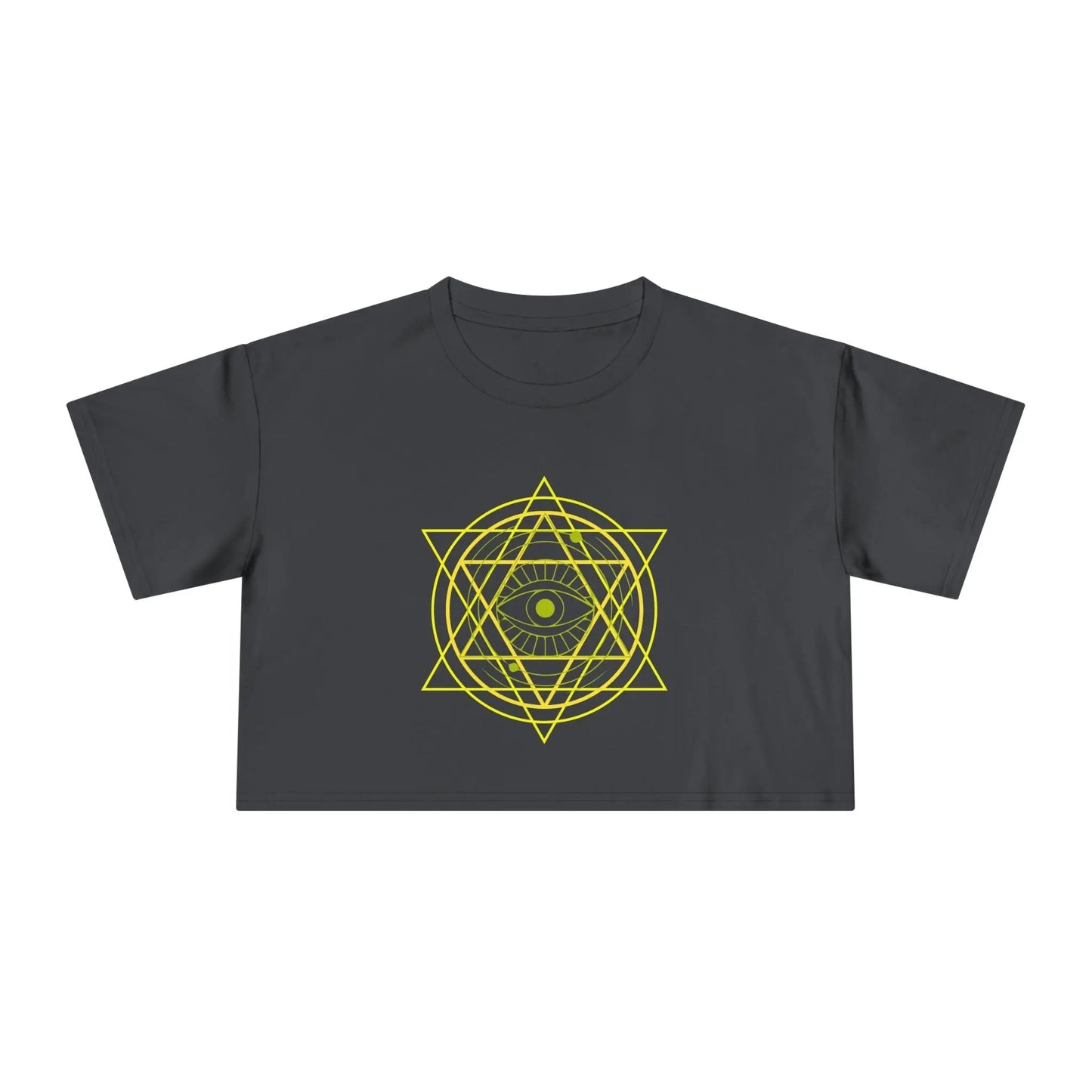 Inner Star Crop Tee Printify