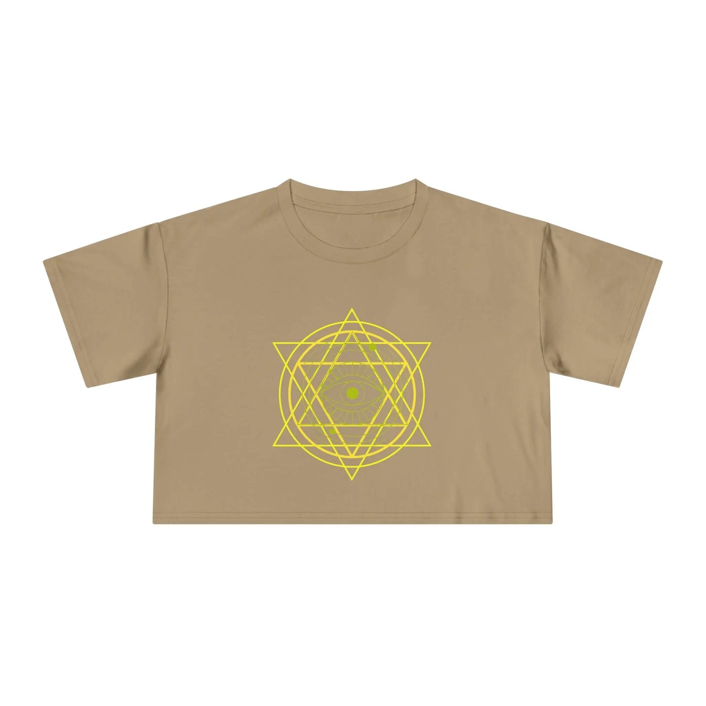 Inner Star Crop Tee Printify