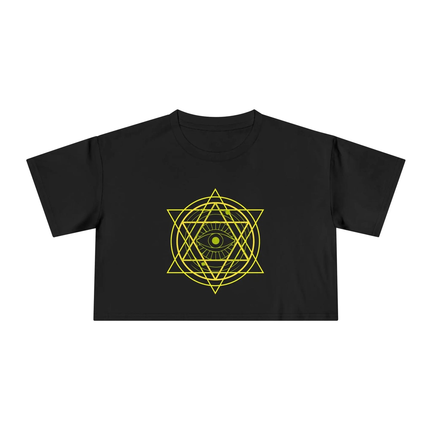 Inner Star Crop Tee Printify