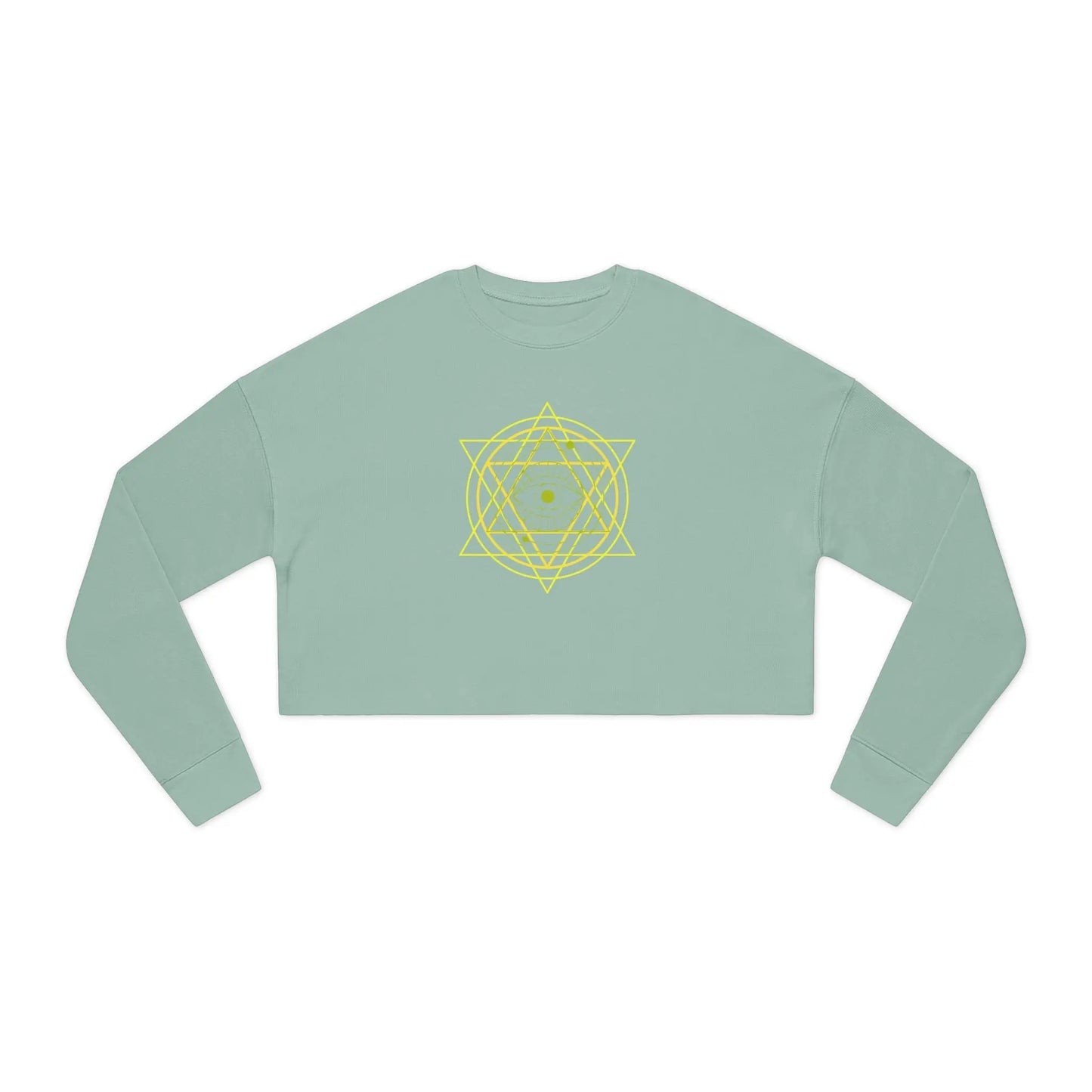 Inner Star Cropped Sweatshirt Printify
