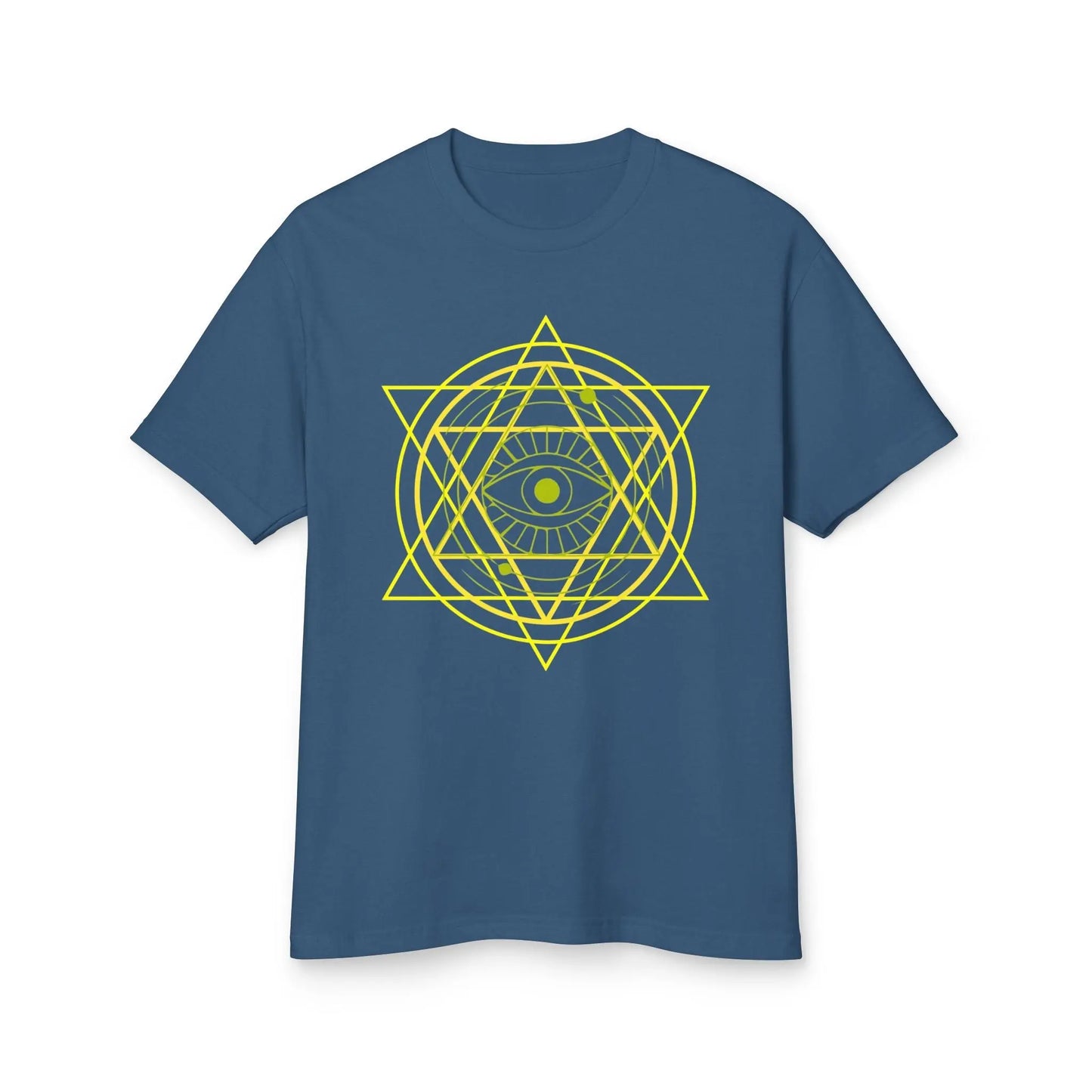Inner Star Garment-Dyed Heavyweight Cotton Tee Printify