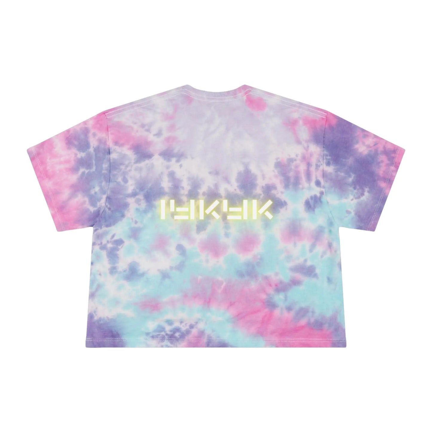 Inner Star Tie-Dye Crop Tee Printify