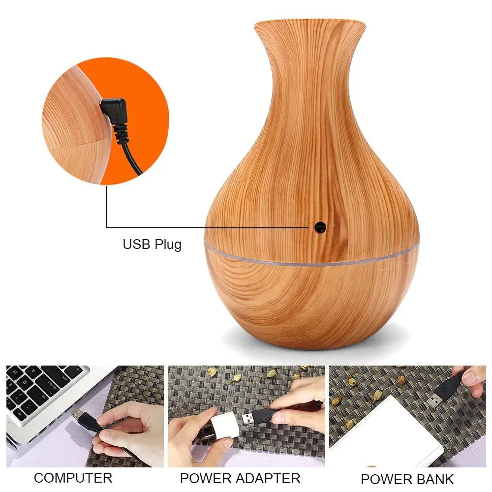 LED Ultrasonic Aromatherapy Essential Oil Diffuser Witchy Things