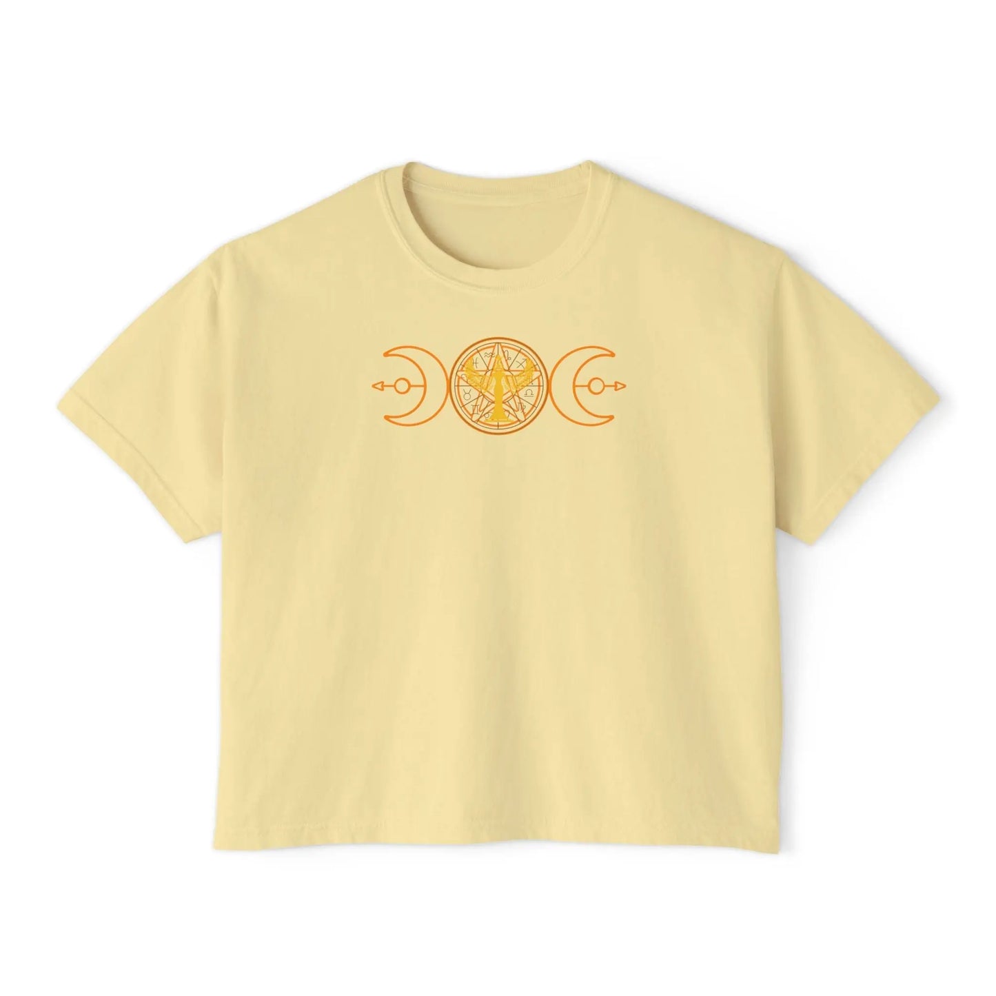 Lunar Flow Boxy Tee Printify
