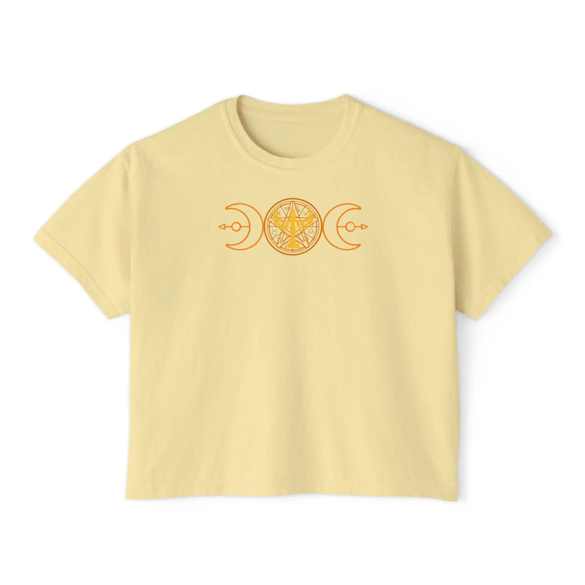 Lunar Flow Boxy Tee Printify