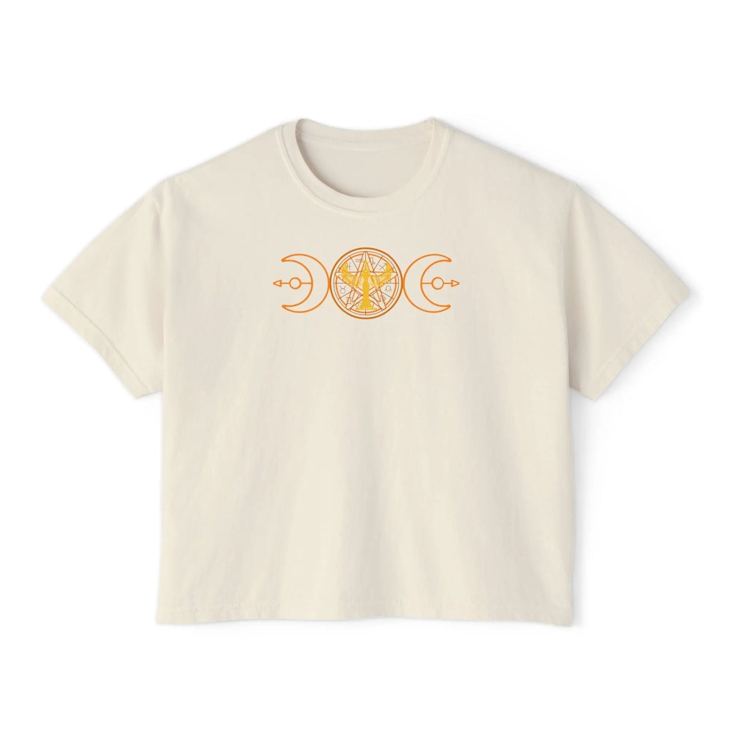Lunar Flow Boxy Tee Printify