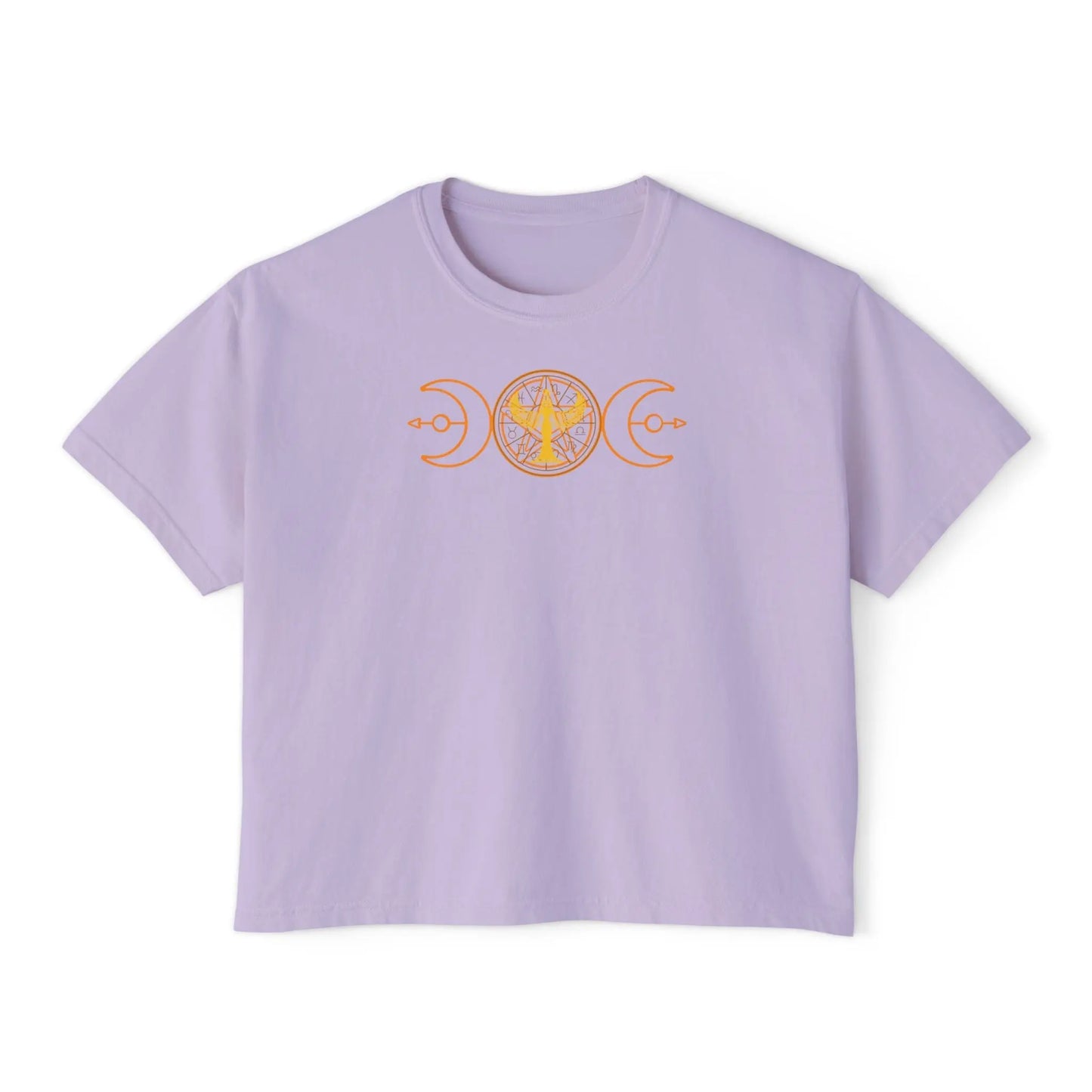Lunar Flow Boxy Tee Printify