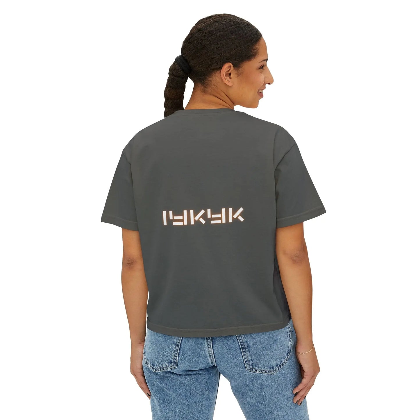 Lunar Flow Boxy Tee Printify