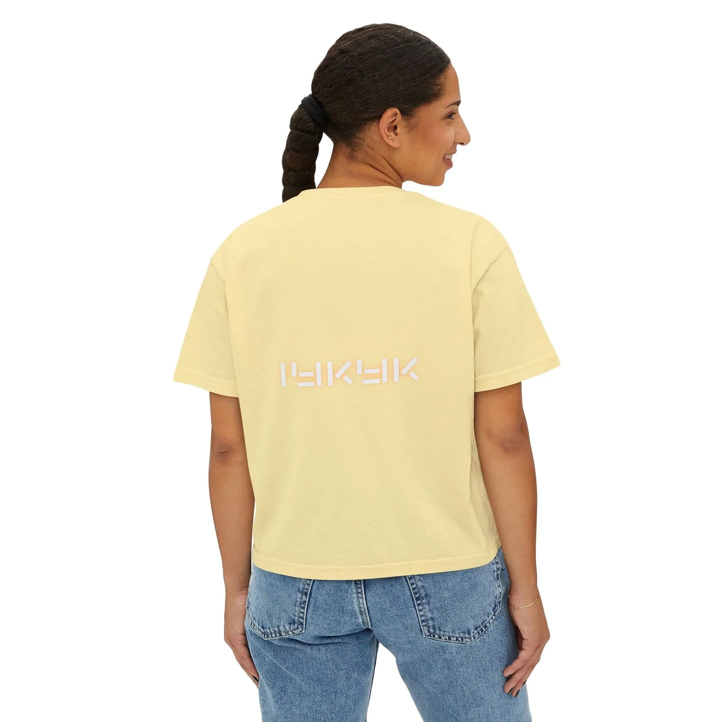 Lunar Flow Boxy Tee Printify