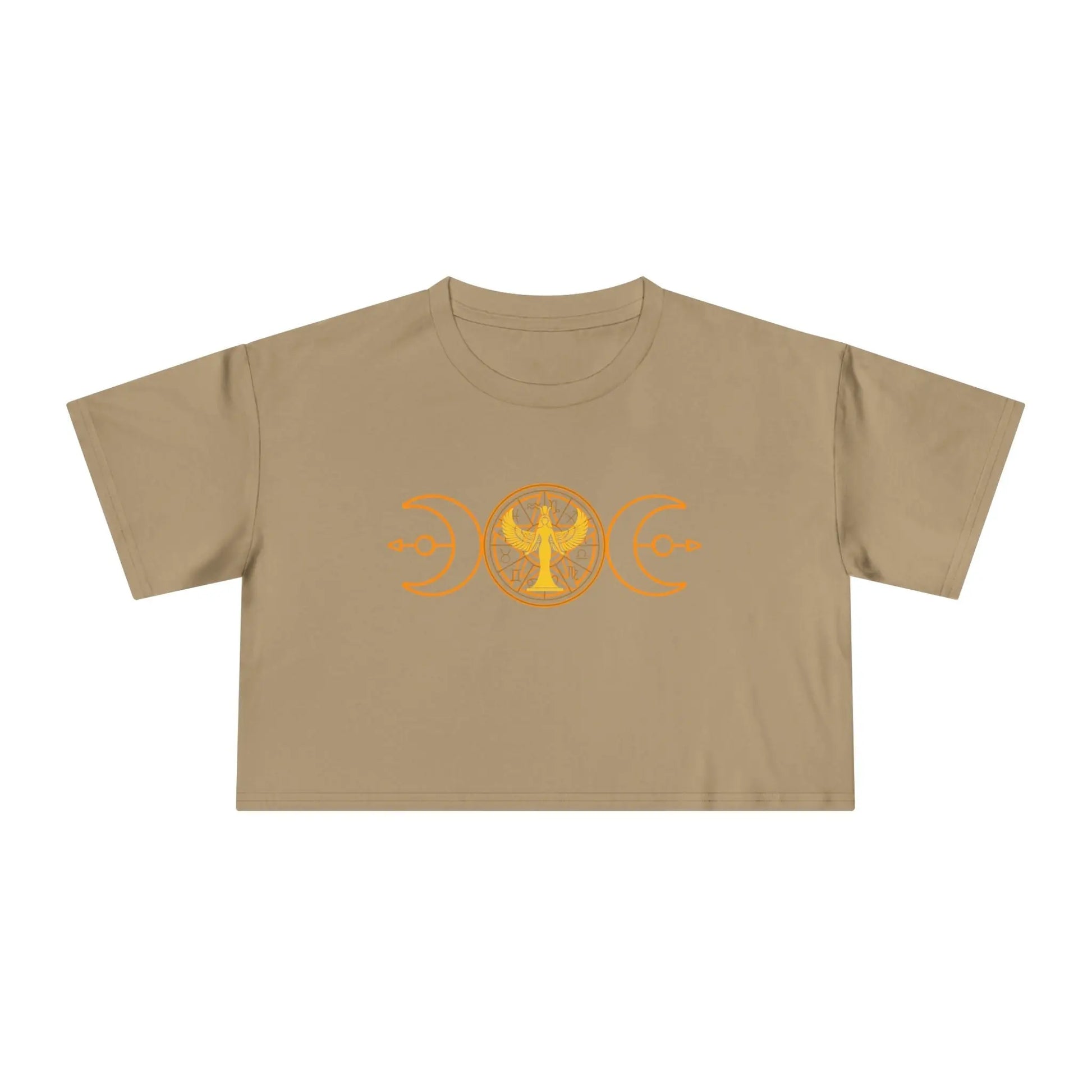Lunar Flow Crop Tee Printify