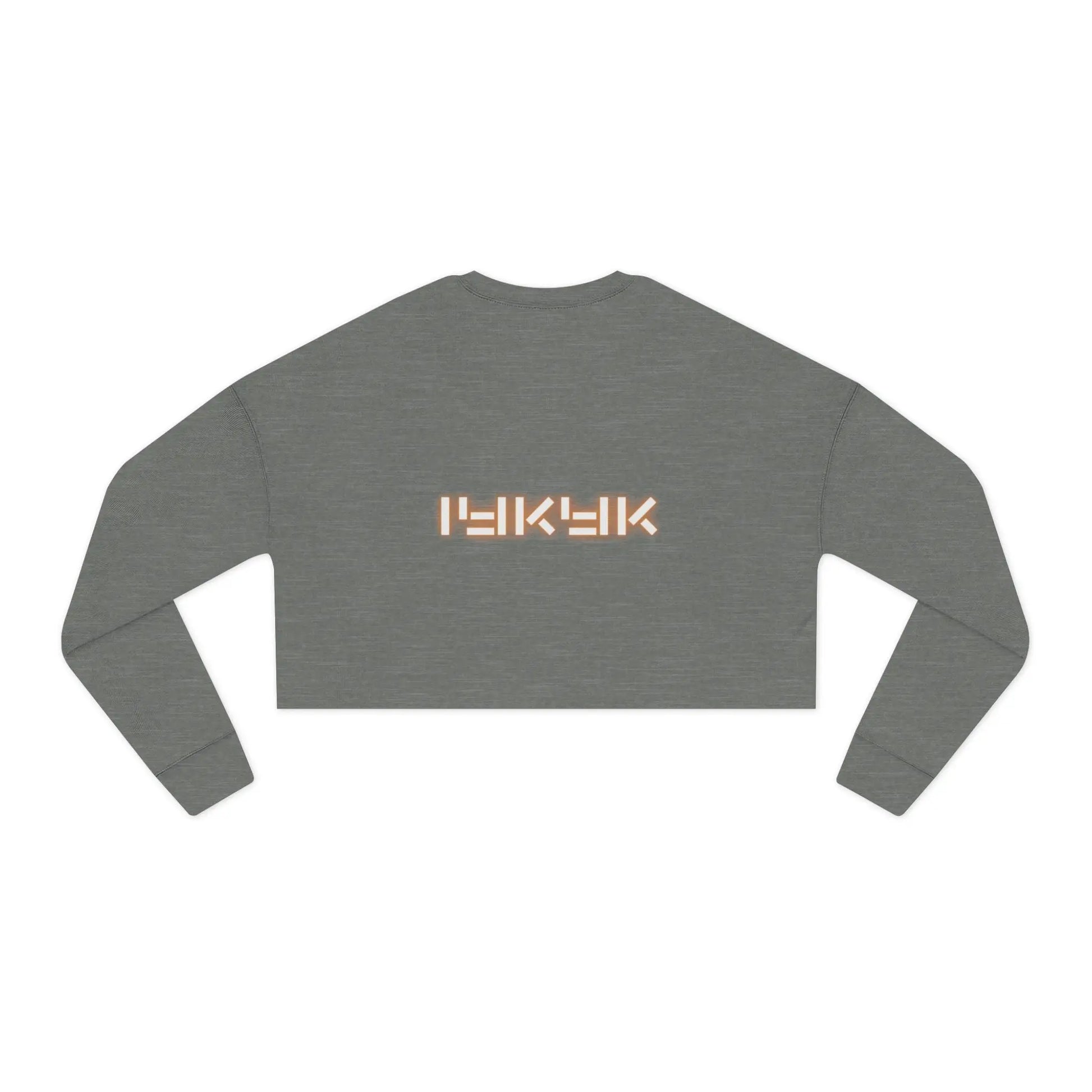 Lunar Flow Cropped Sweatshirt Printify