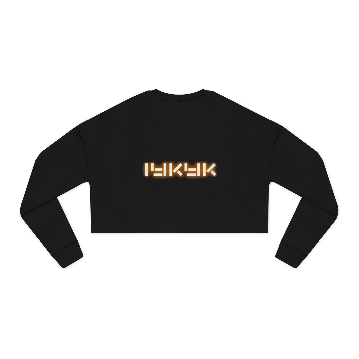 Lunar Flow Cropped Sweatshirt Printify