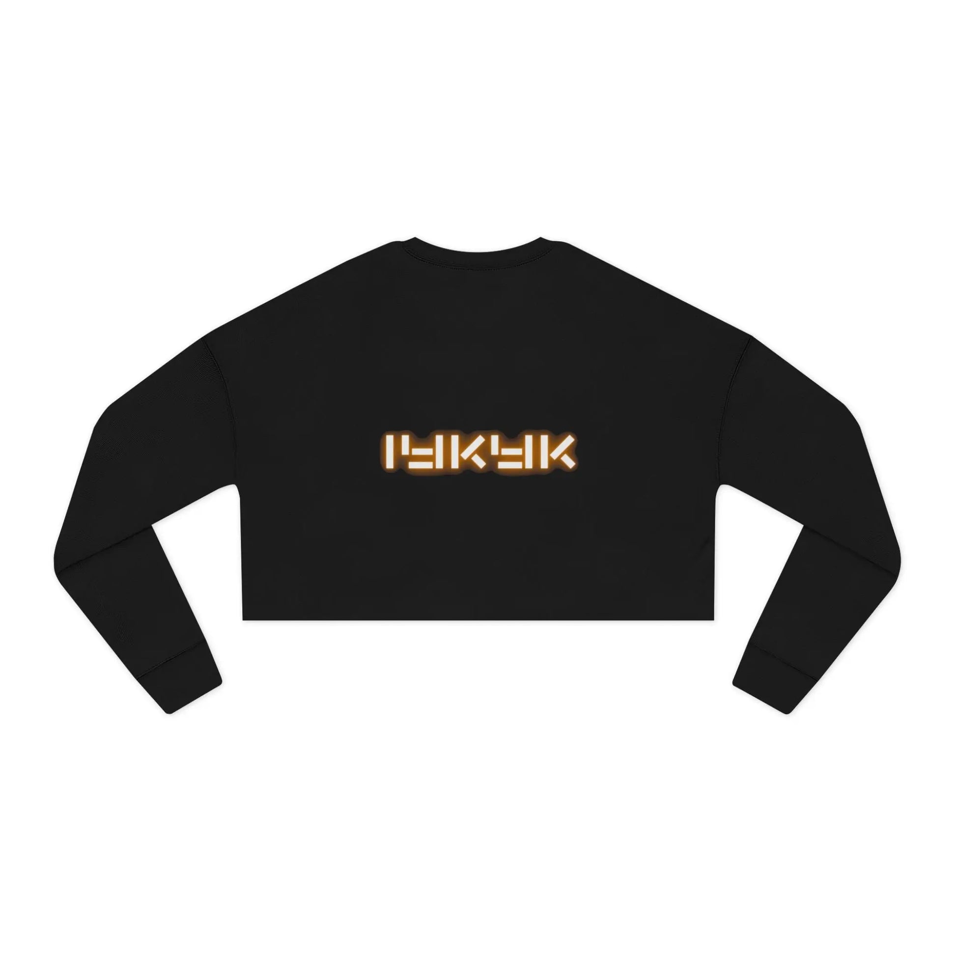 Lunar Flow Cropped Sweatshirt Printify