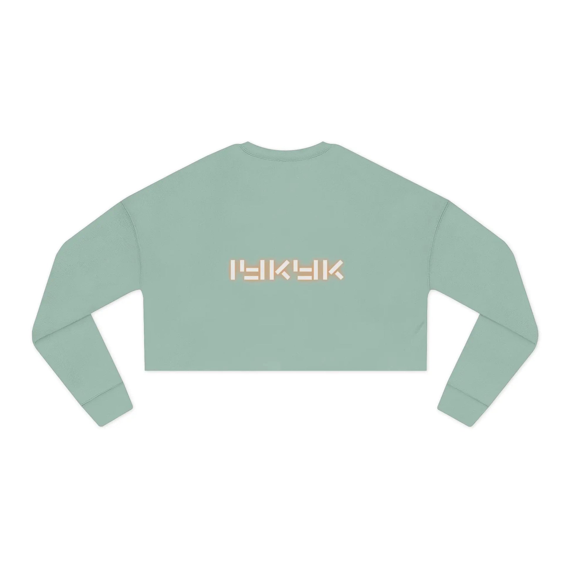 Lunar Flow Cropped Sweatshirt Printify