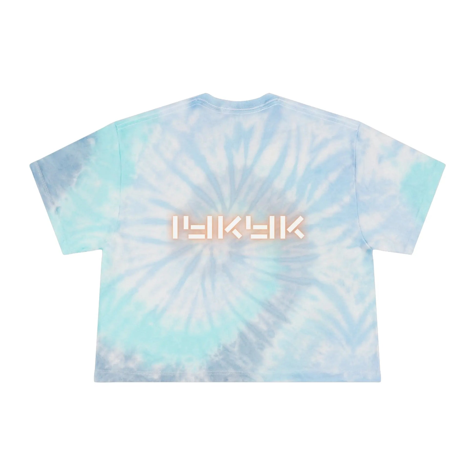Lunar Flow Tie-Dye Crop Tee Printify