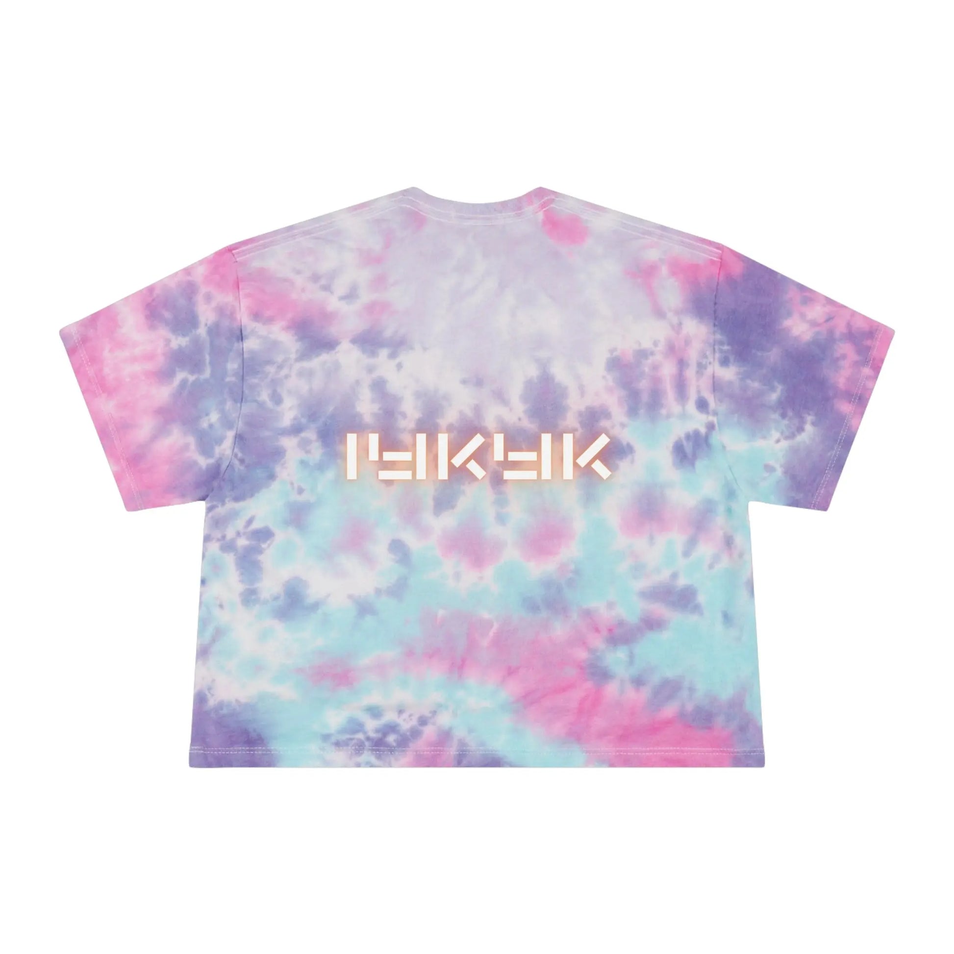 Lunar Flow Tie-Dye Crop Tee Printify