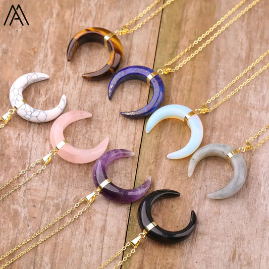 Moon Crystal Necklace Witchy Things