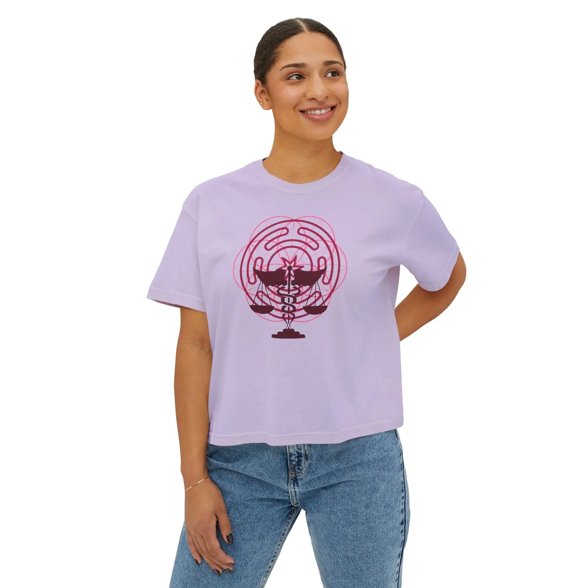 Mother Shadow Boxy Tee Printify
