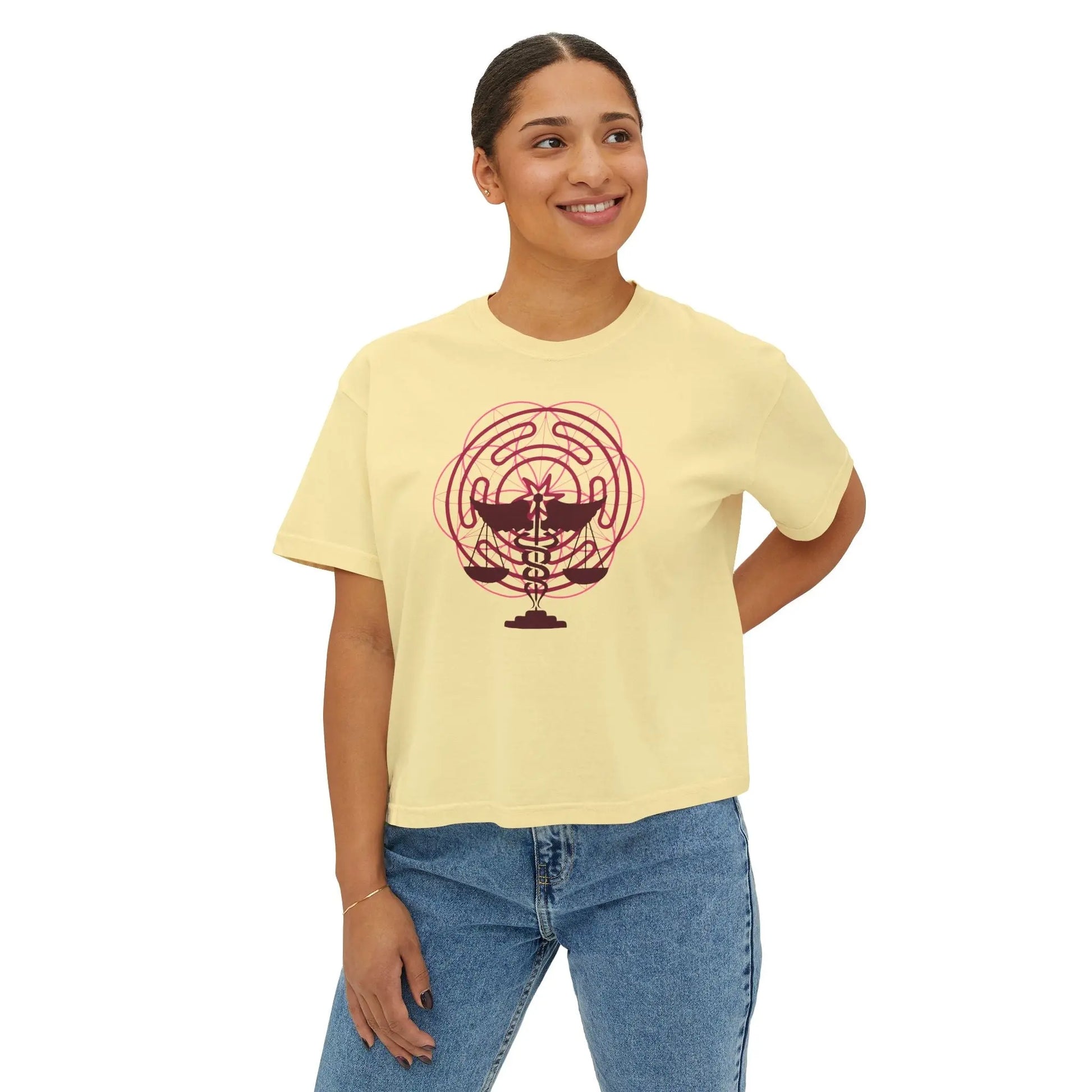 Mother Shadow Boxy Tee Printify