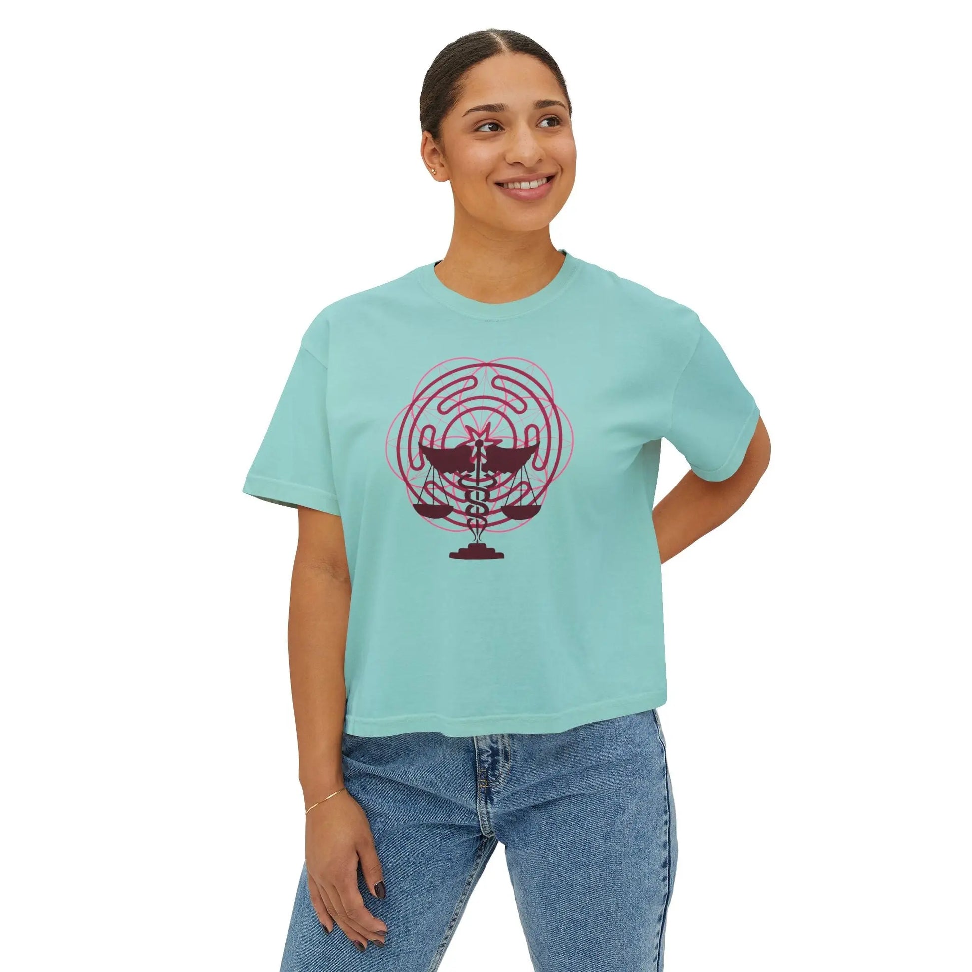 Mother Shadow Boxy Tee Printify