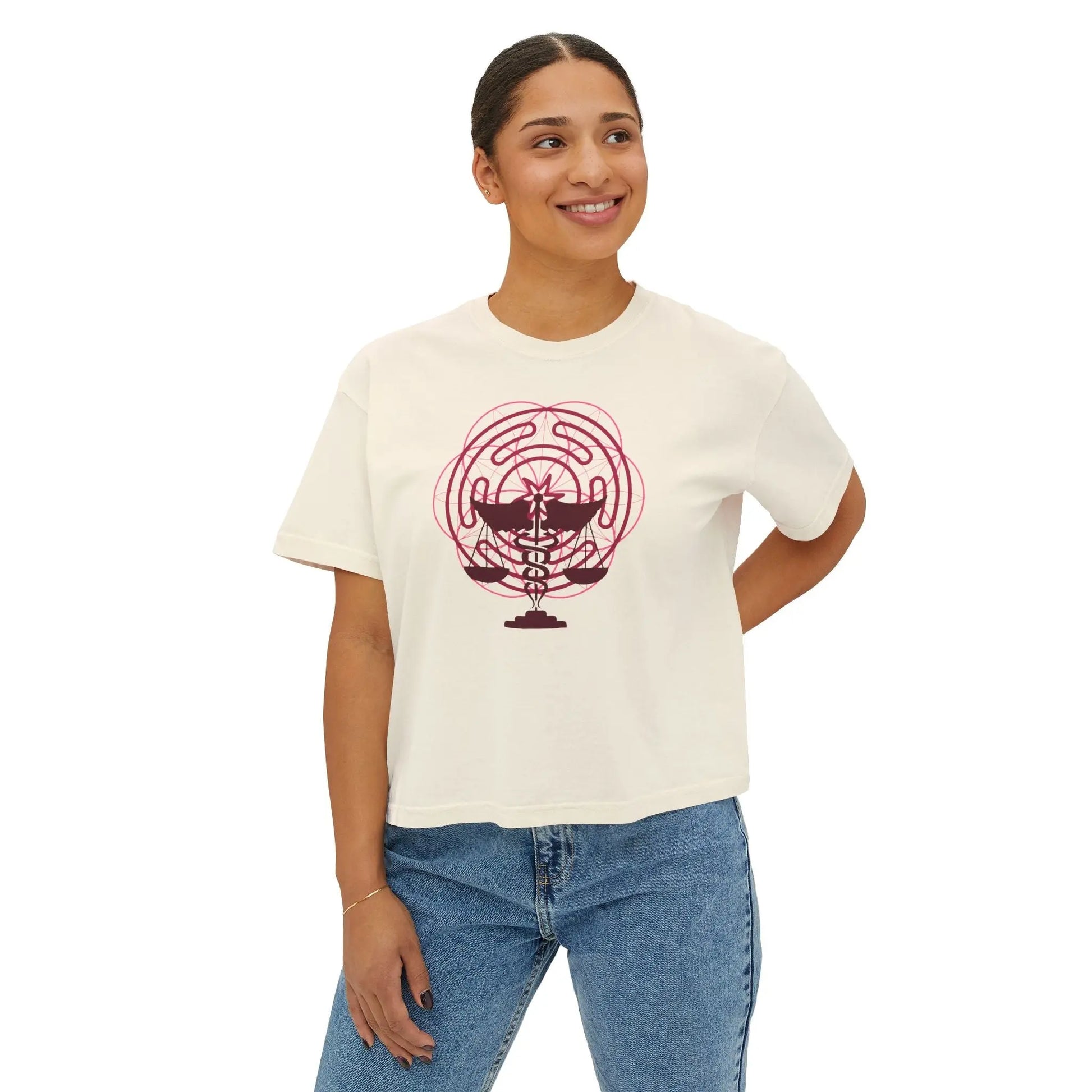 Mother Shadow Boxy Tee Printify