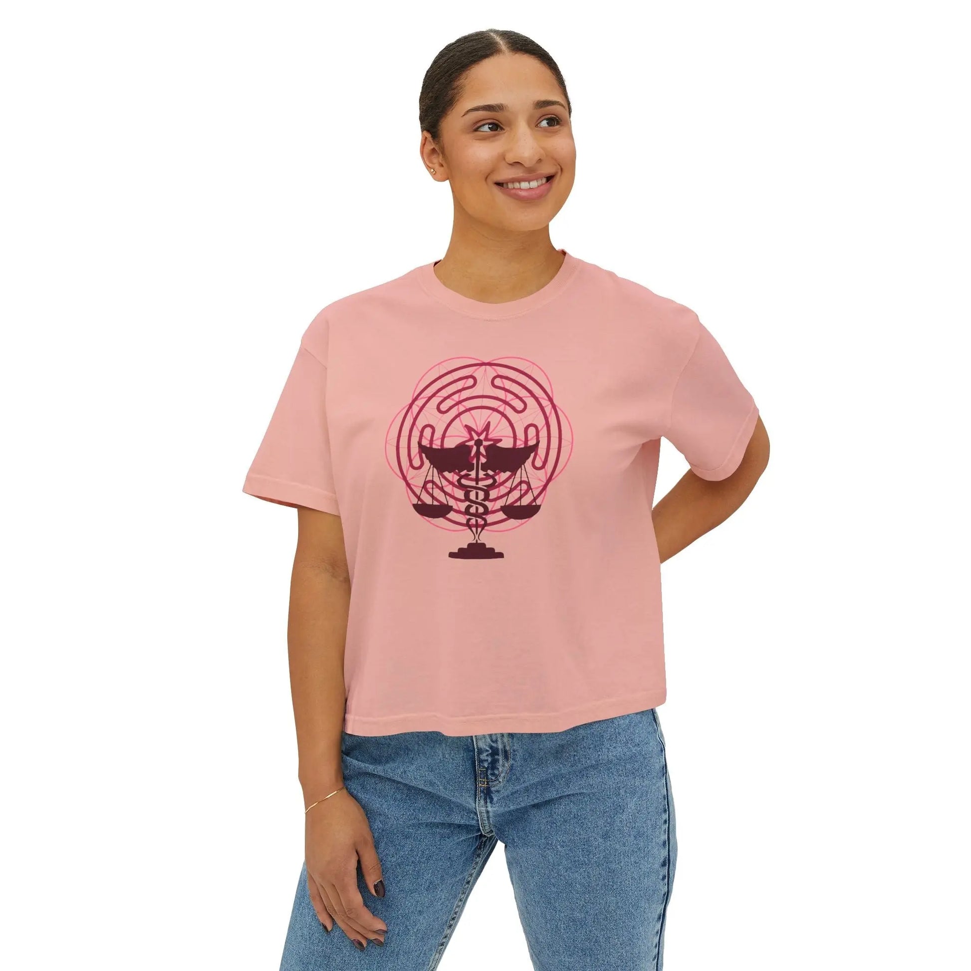 Mother Shadow Boxy Tee Printify
