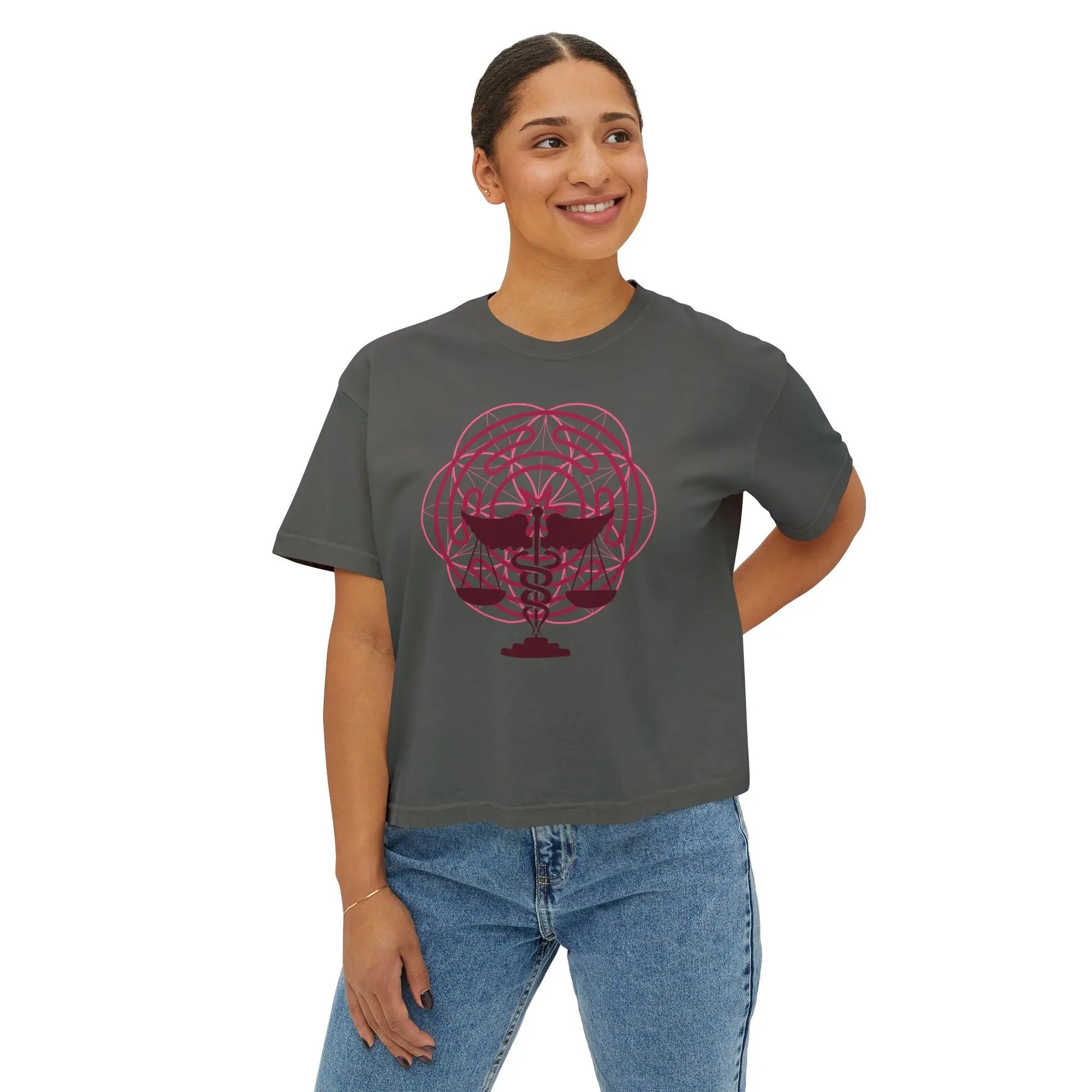 Mother Shadow Boxy Tee Printify