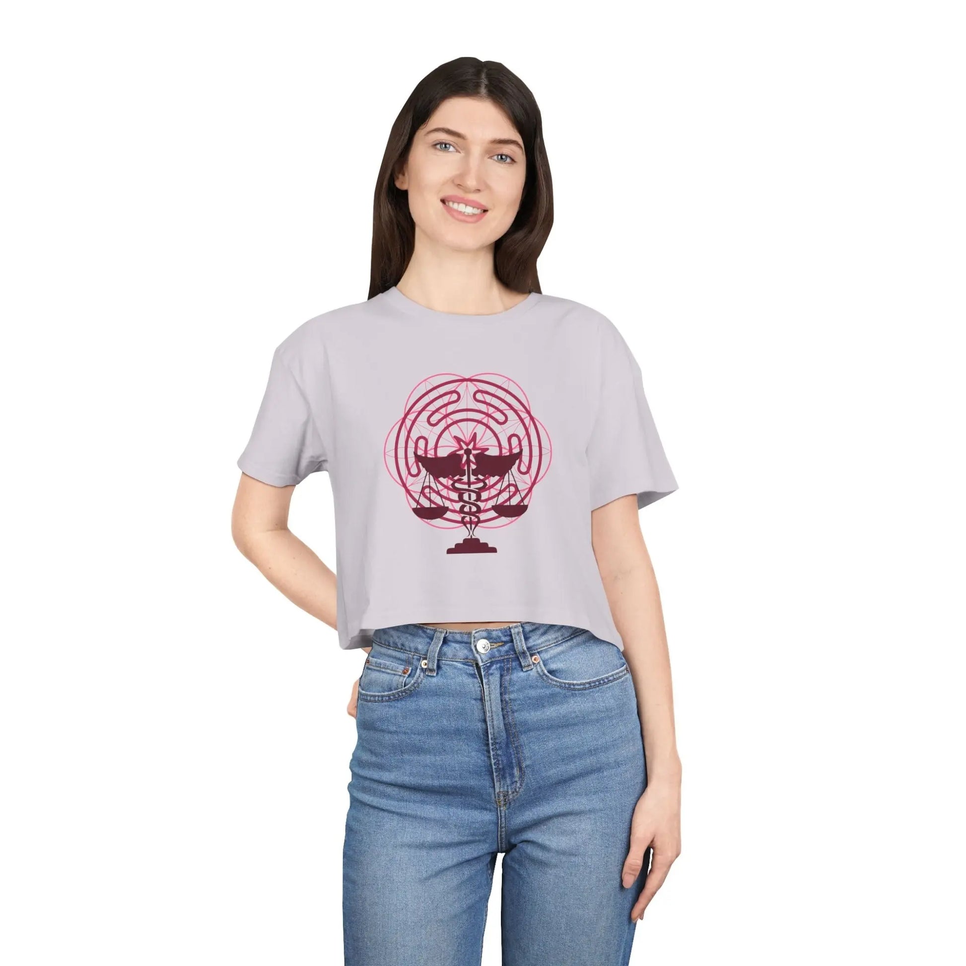 Mother Shadow Crop Tee Printify