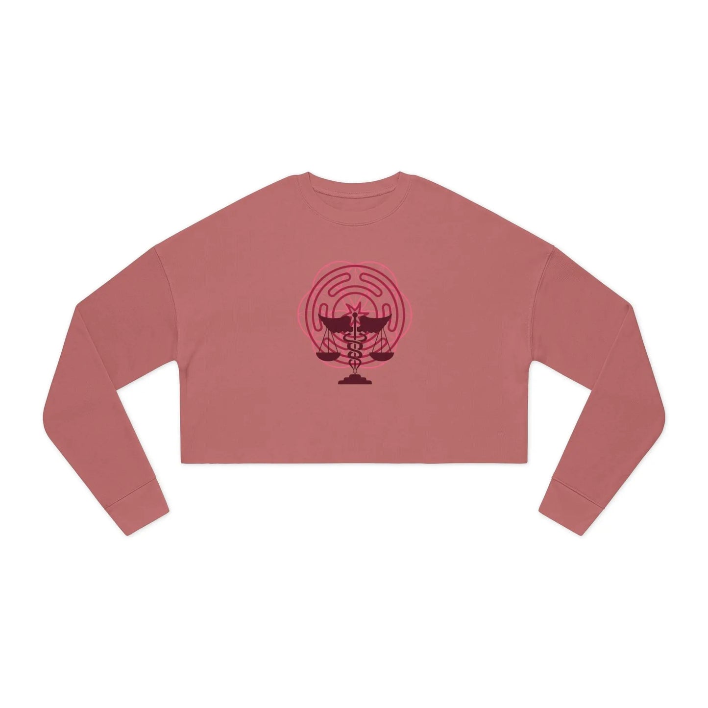 Mother Shadow Cropped Sweatshirt Printify