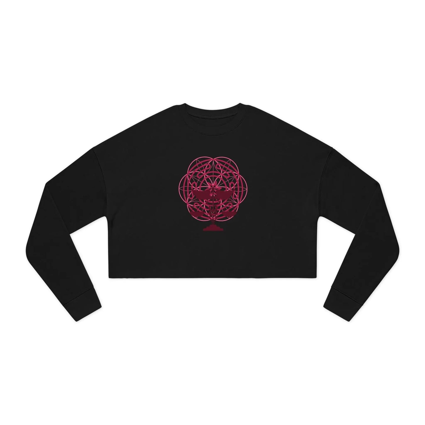 Mother Shadow Cropped Sweatshirt Printify