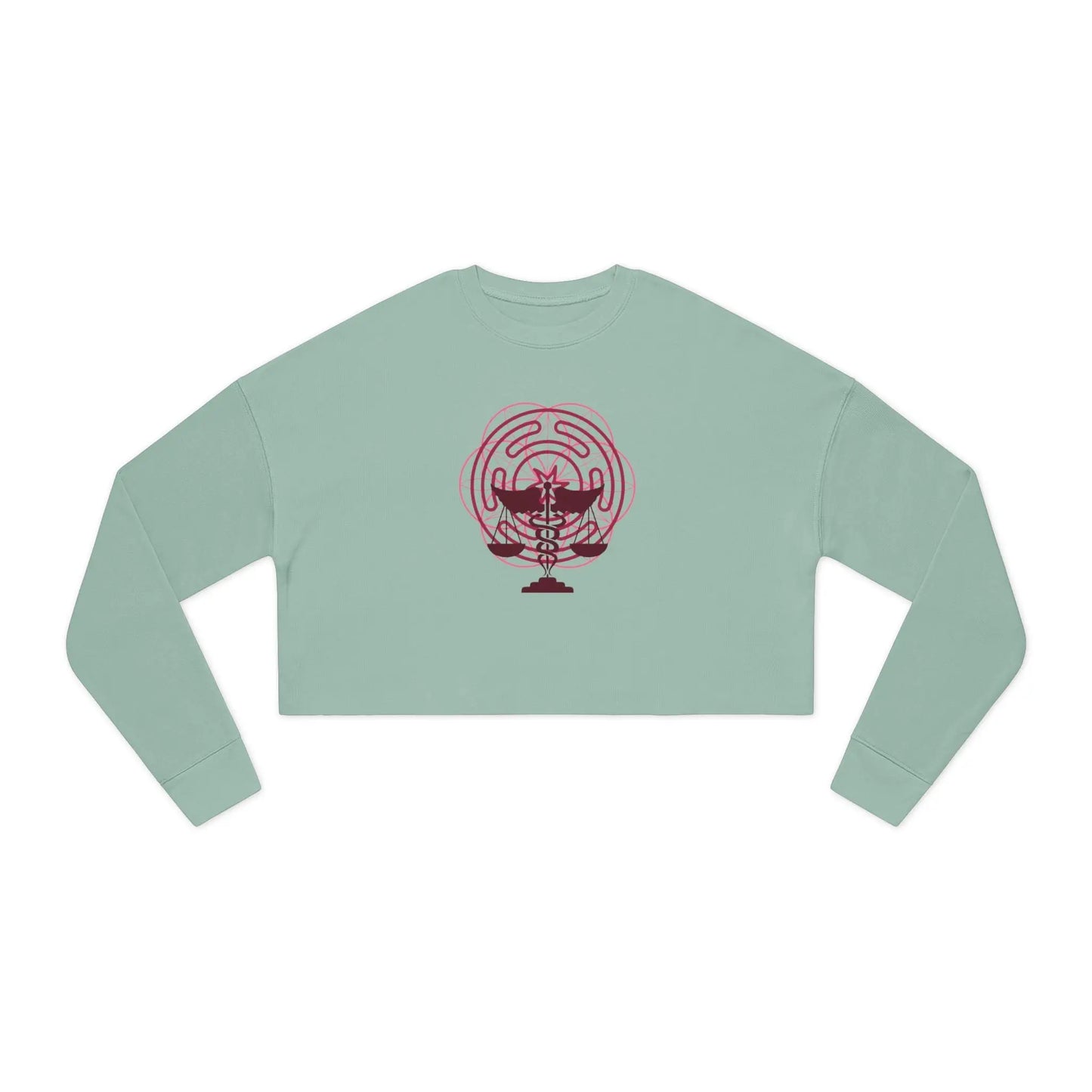 Mother Shadow Cropped Sweatshirt Printify