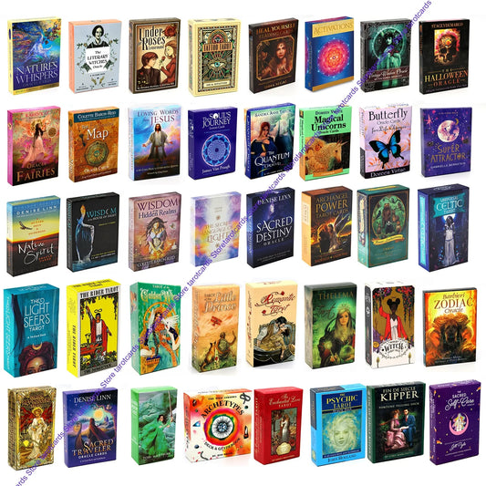 Assorted Tarot and Oracle Decks