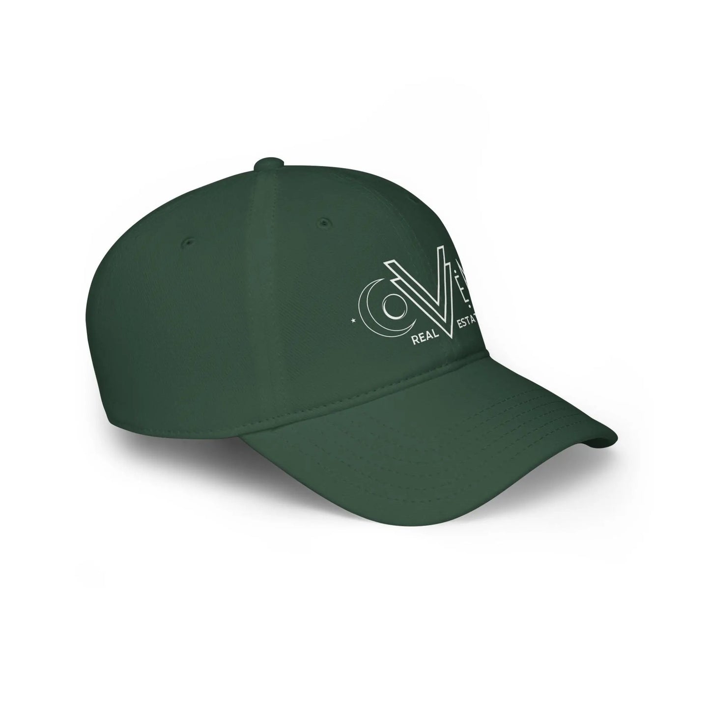 Real Estate Logo Baseball Cap — Coven Real Estate Low-Profile Hat Printify