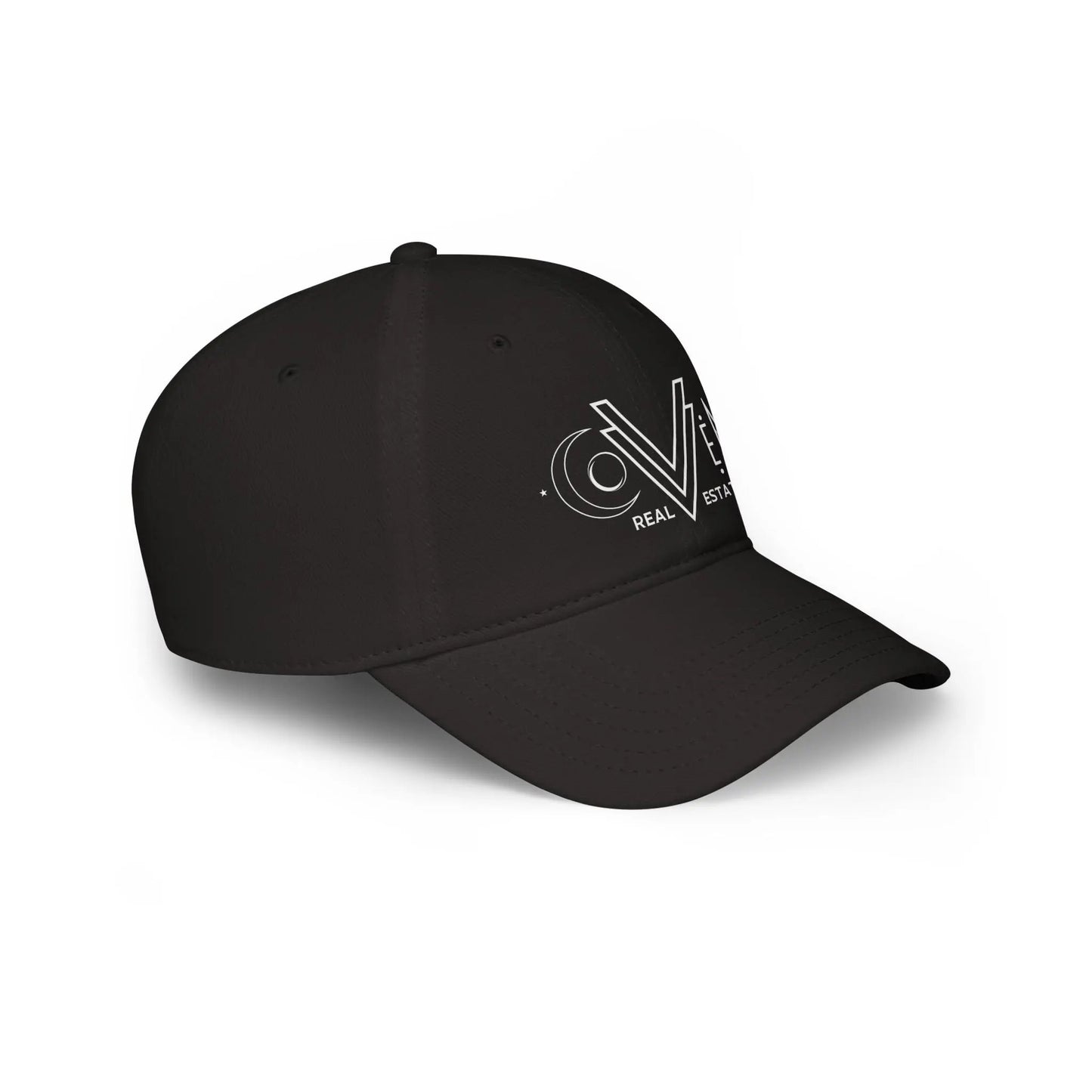 Real Estate Logo Baseball Cap — Coven Real Estate Low-Profile Hat Printify