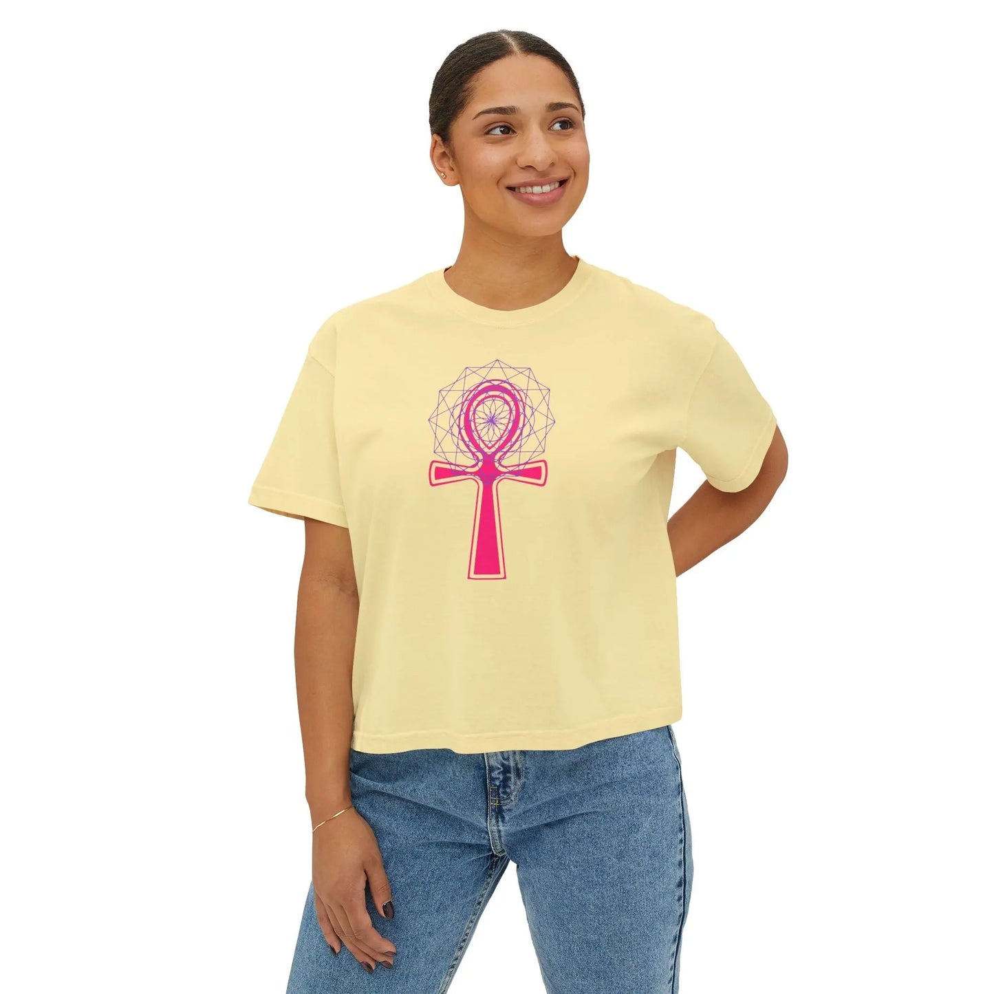 Sacred Sight Boxy Tee Printify