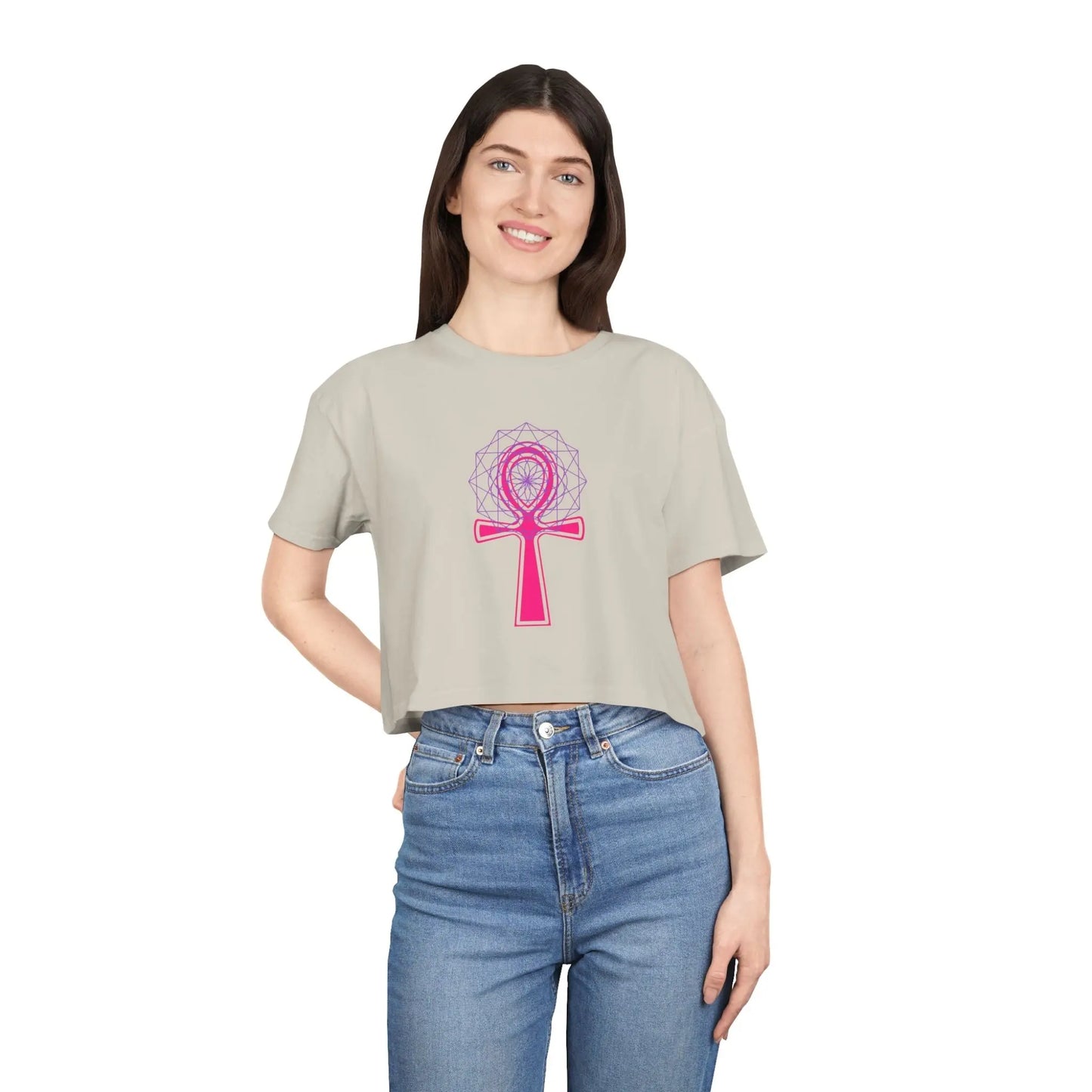 Sacred Sight Crop Tee Printify