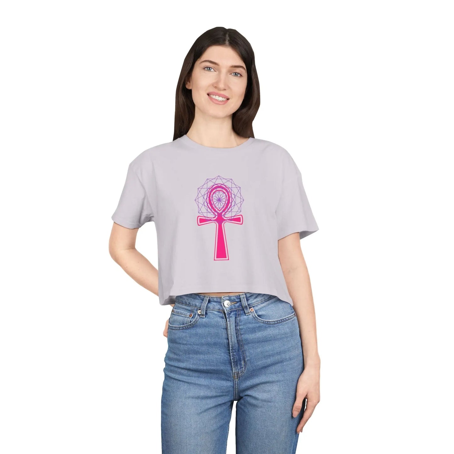 Sacred Sight Crop Tee Printify