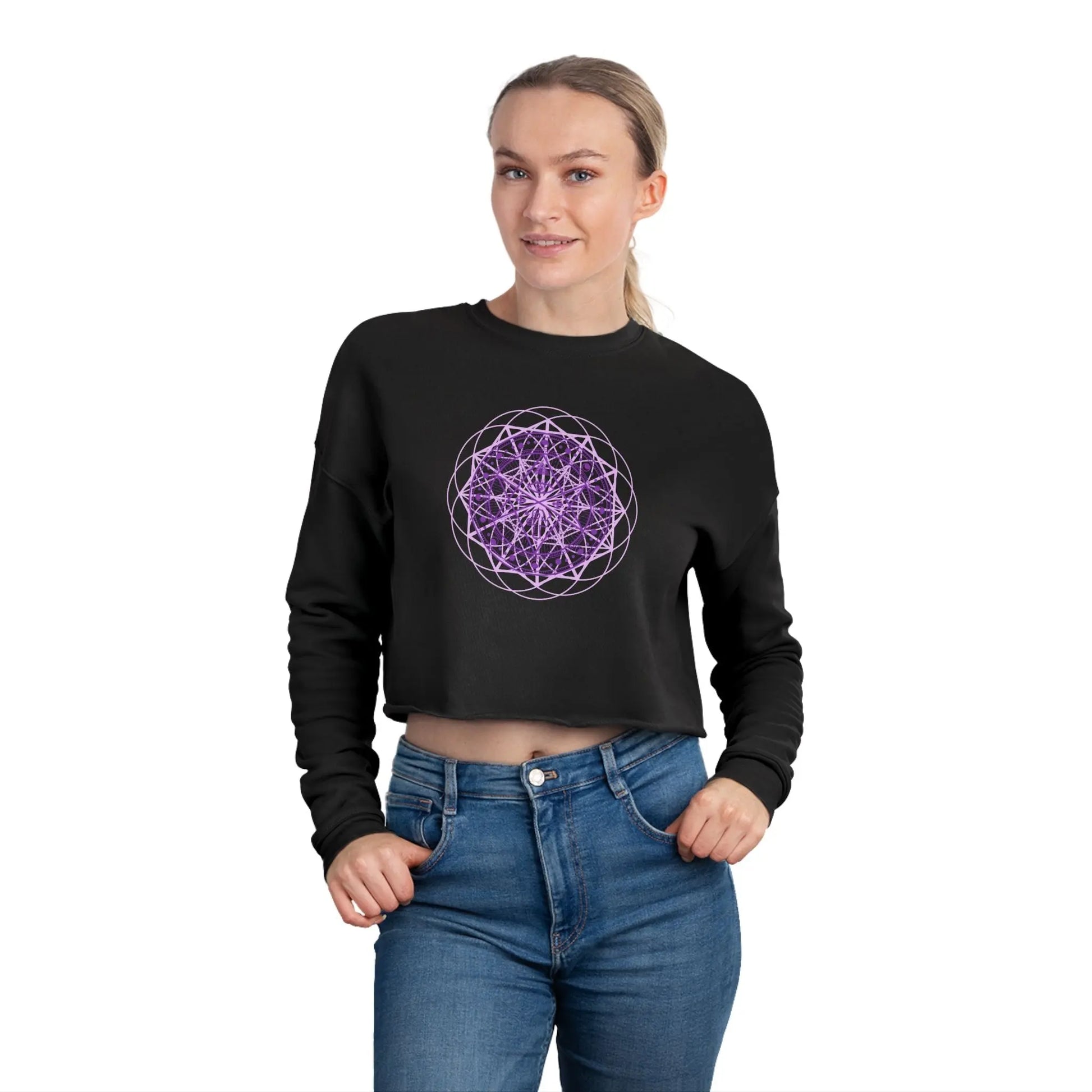 Sovereign Union Cropped Sweatshirt Printify