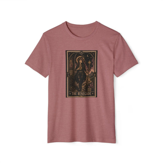 The Renegade Tarot Card Tee: Ritual of Fearless Faith Printify