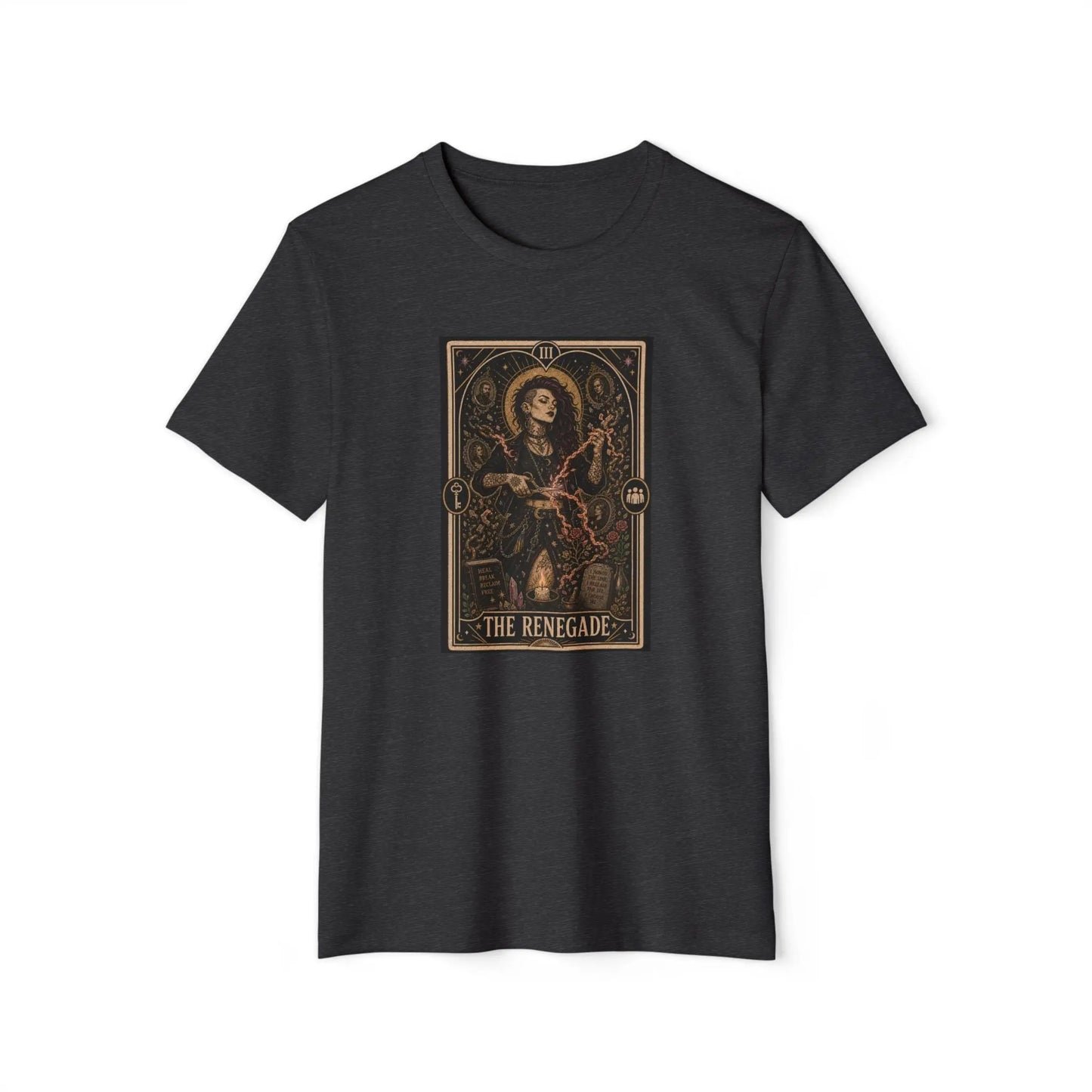 The Renegade Tarot Card Tee: Ritual of Reclamation-Cursebreaker Printify