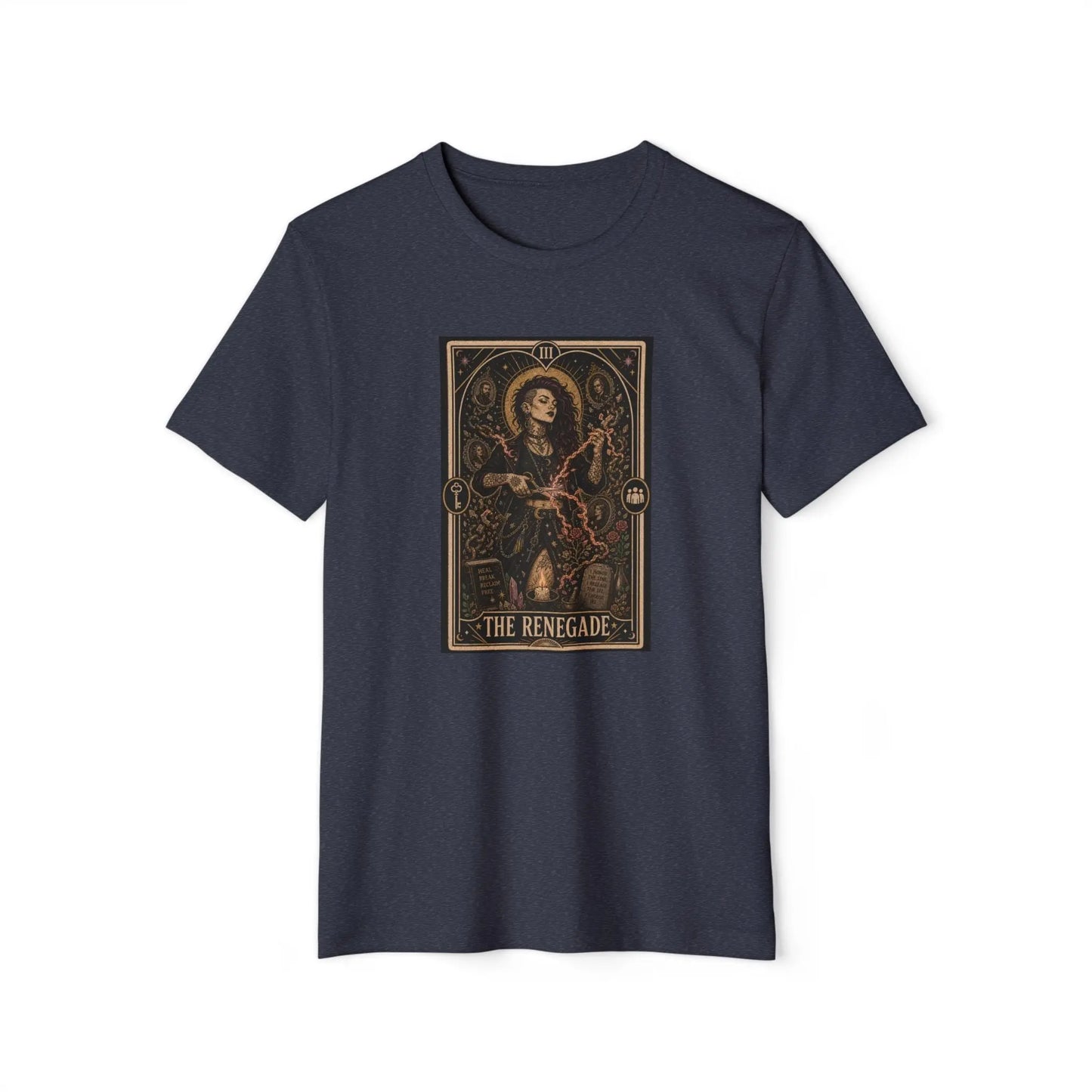 The Renegade Tarot Card Tee: Ritual of Reclamation-Cursebreaker Printify